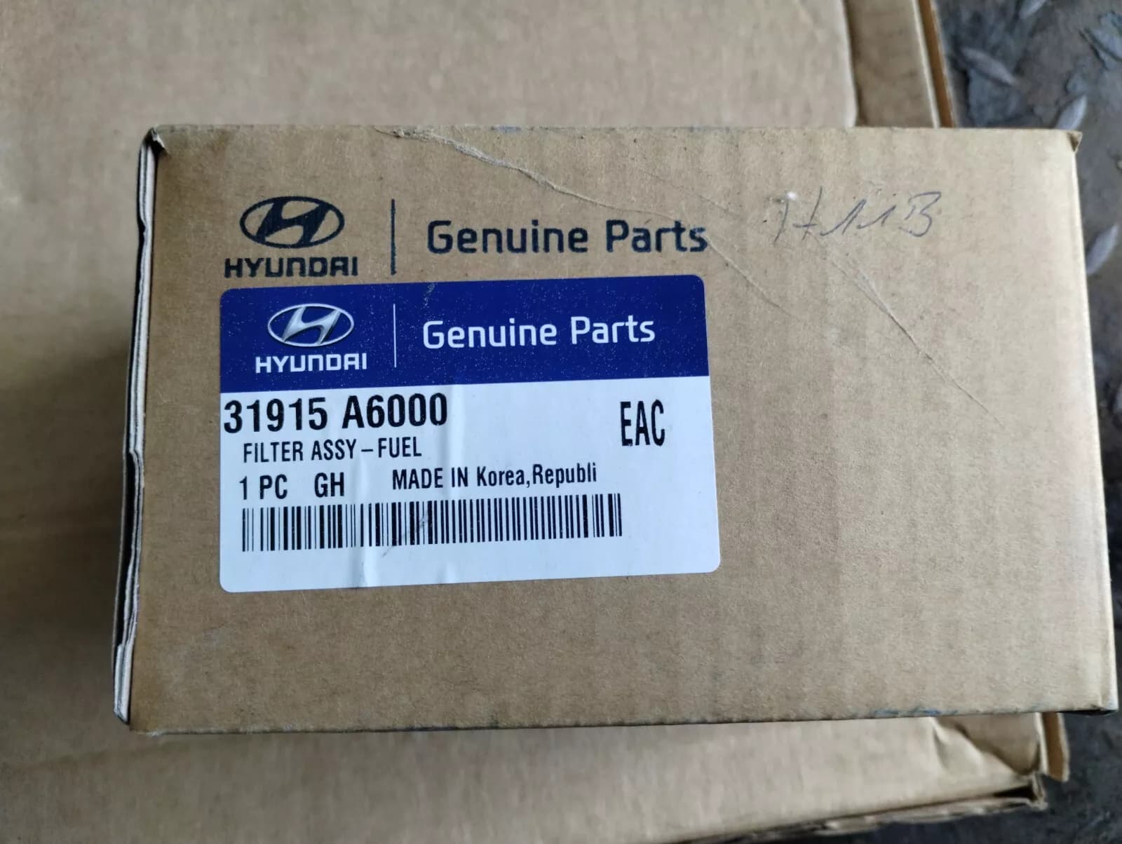 HYUNDAI Genuine FILTER ASSY-FUEL No: 31915A6000