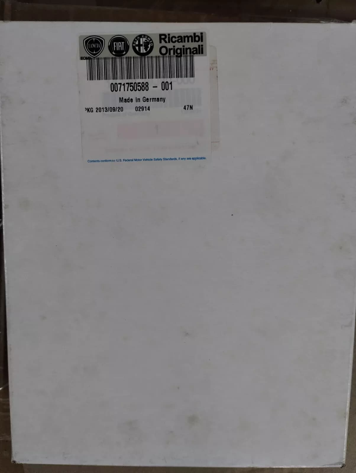 Genuine Fiat, filter No : 71750588