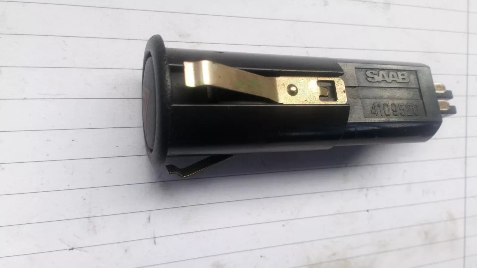 Saab 900, 9000, 9-3, 9-5 switch, hazard light no:4109526