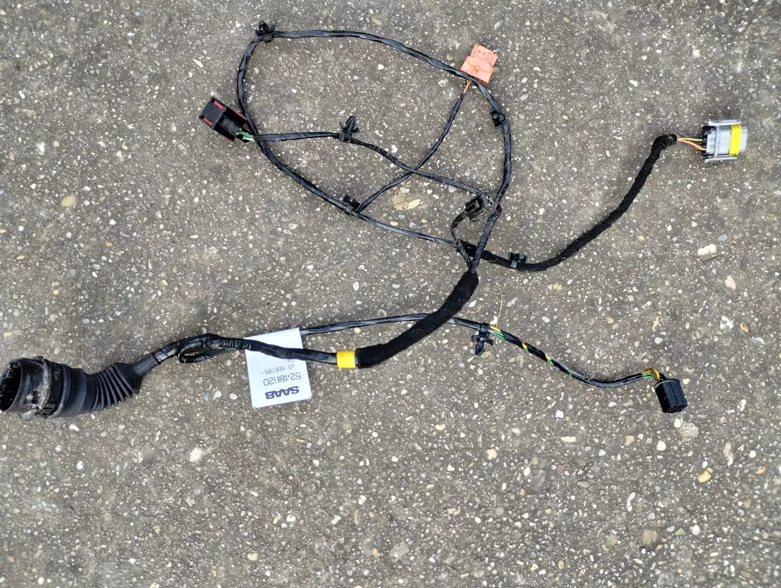 Saab 9-3 Coupé, convertible, door wiring, no: 5248620