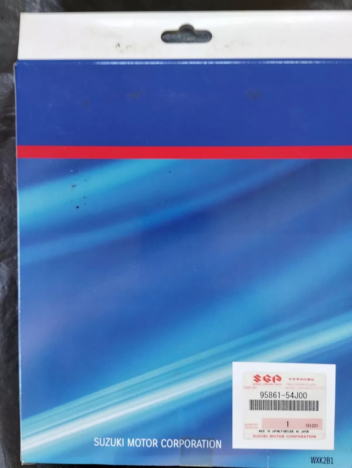 SUZUKI original filter No: 95861-54J00