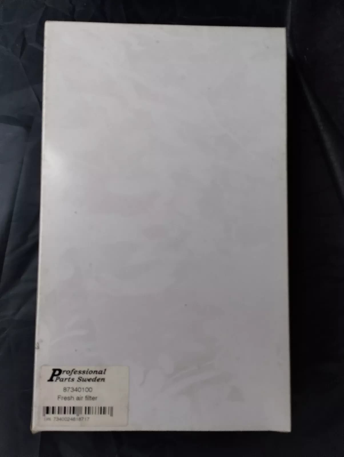 Saab 9000 cabin air filter no: 87340100