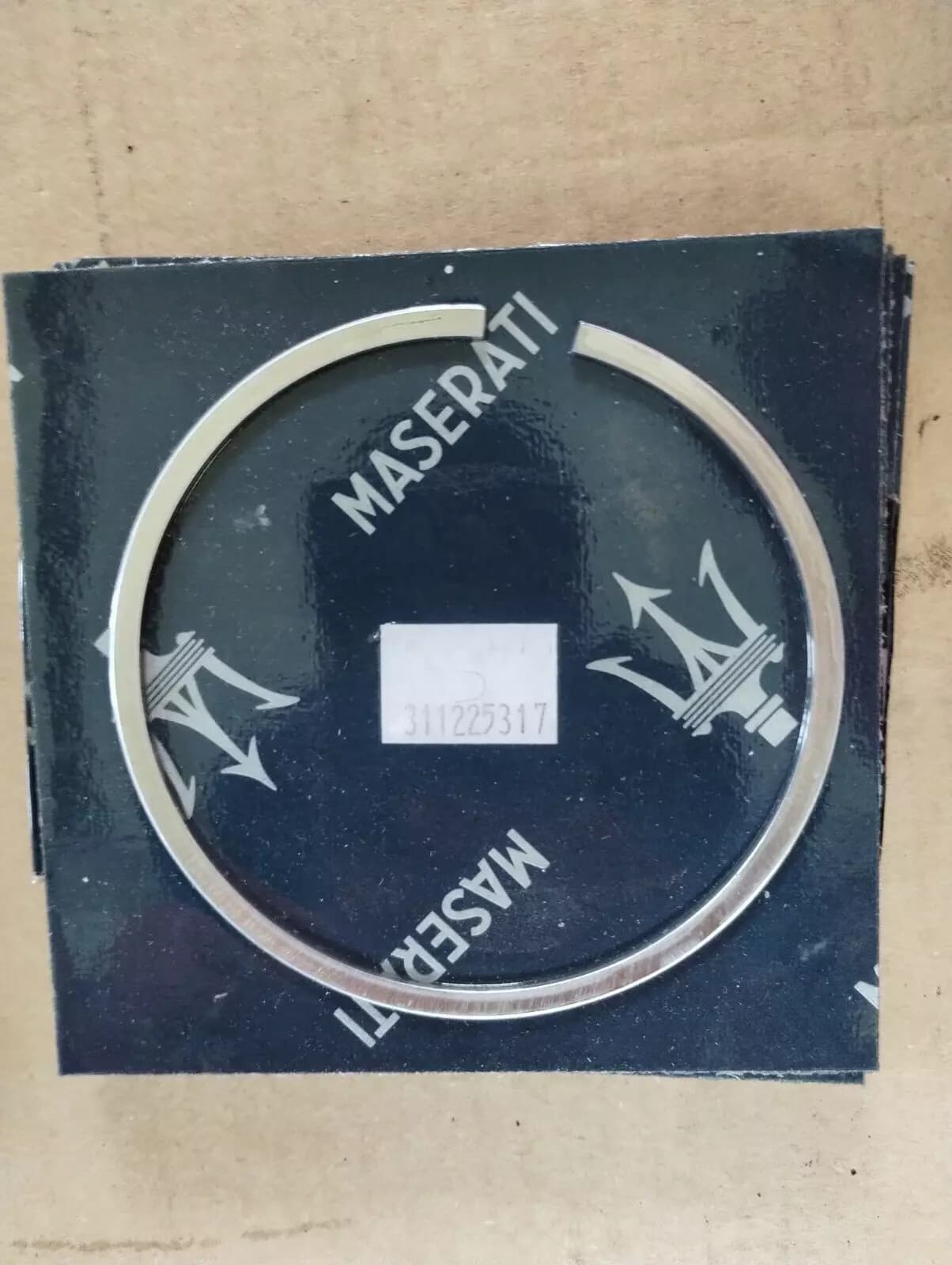 Genuine Maserati Biturbo Coupe V6 Upper Piston Ring No: 311225317