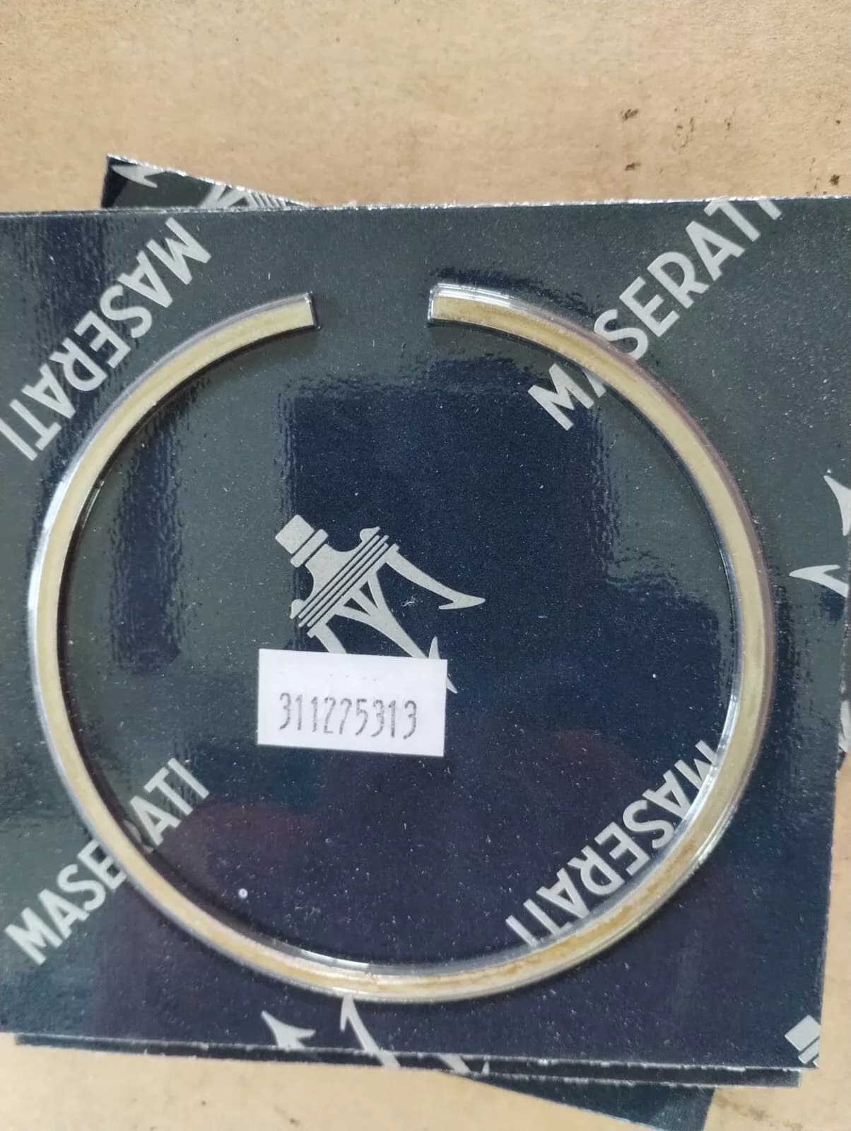 Genuine Maserati Biturbo Coupe V6 Lower Piston Ring No: 311225313