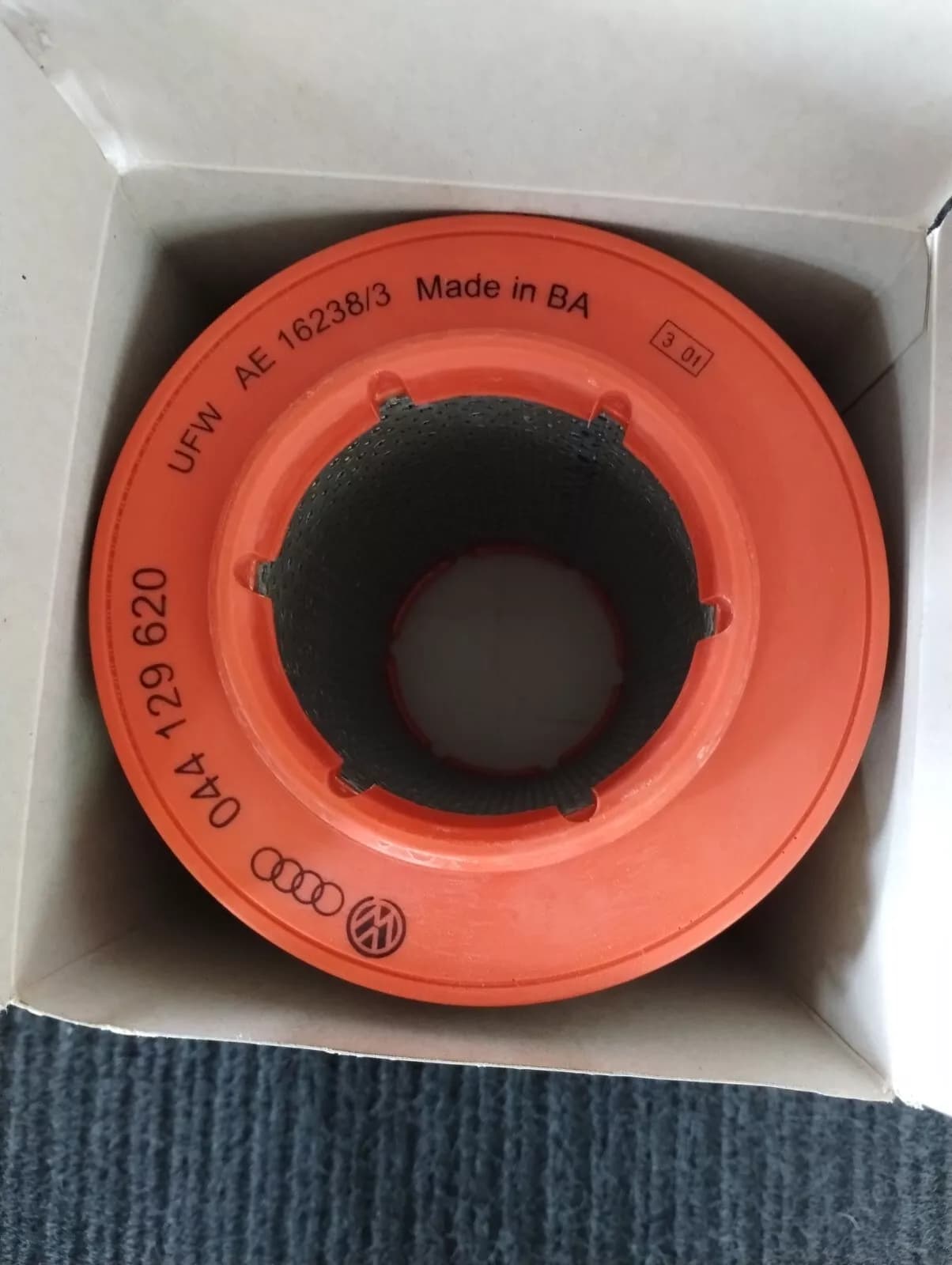 ORIGINAL VW GROUP PARTS, Air filter Nr: 044129620