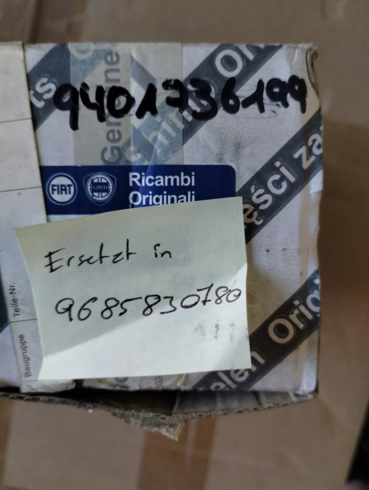 Genuine Fiat, Lancia, Alfa Romeo, Exhaust pipe connector No: 9401736199