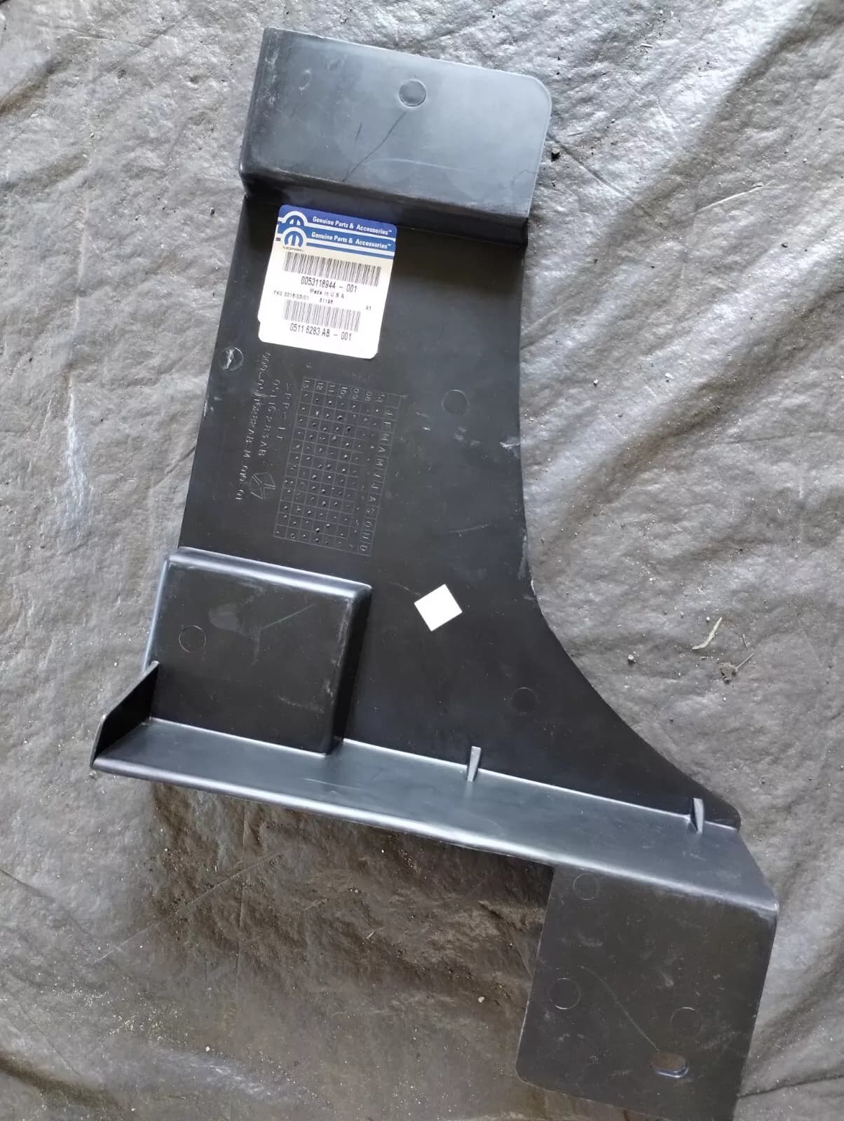 Genuine MOPAR, Panel No : 5116283AB