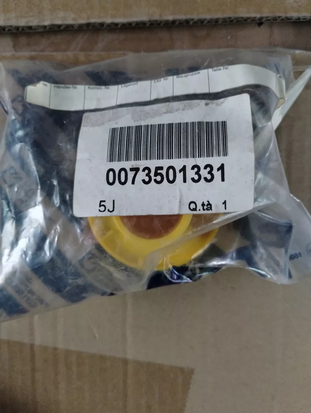 Genuine Fiat, oil filler cap No: 73501331