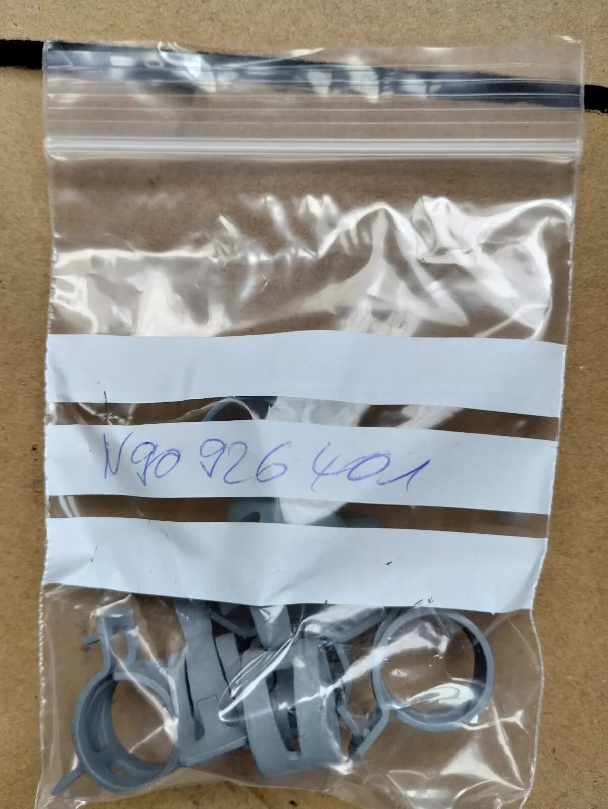 ORIGINAL BENTLEY SPRING BAND CLAMP 7 PCS NR: N90926401