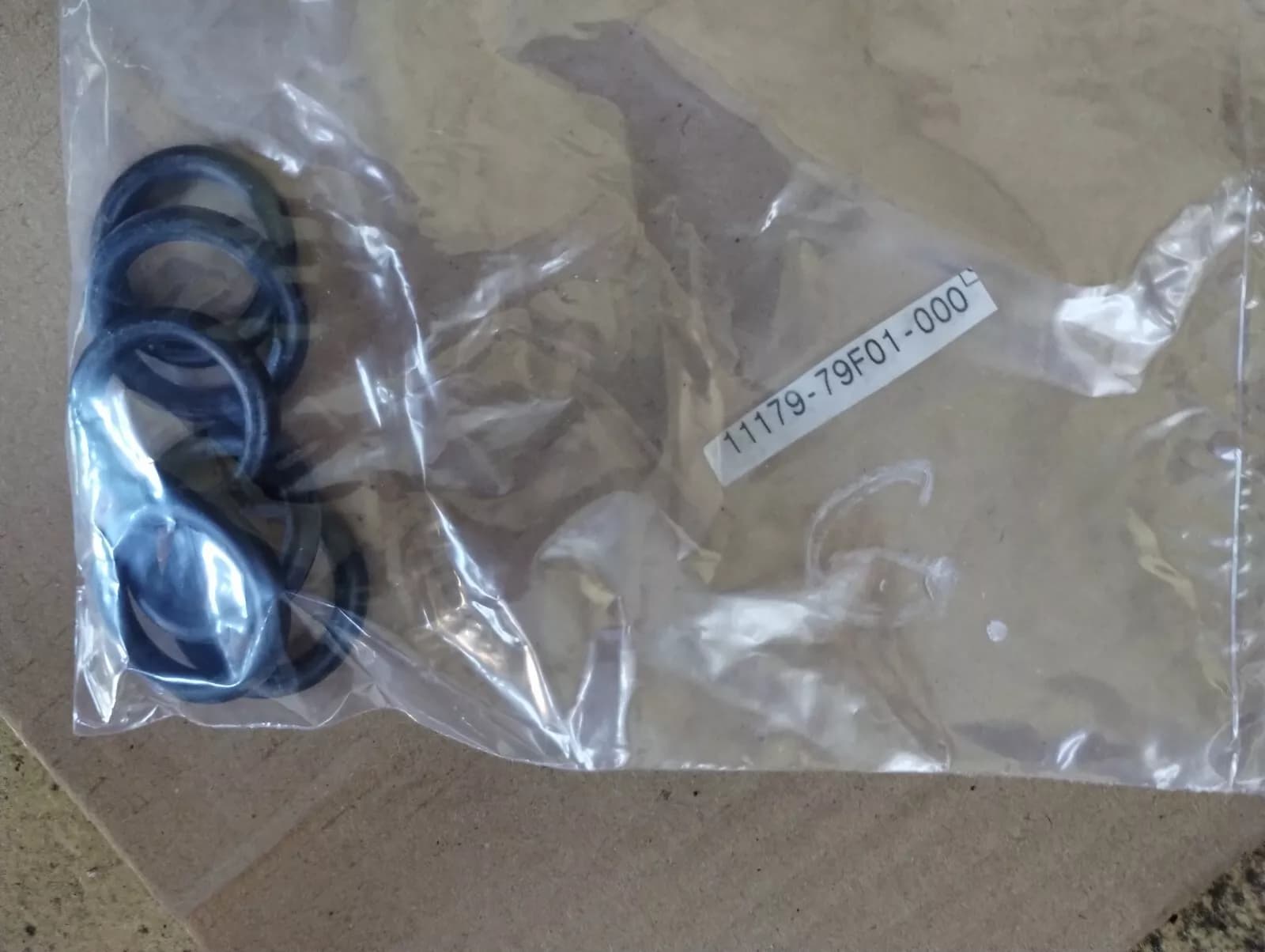 Genuine Suzuki, O ring 6 pcs no: 11179-79F01