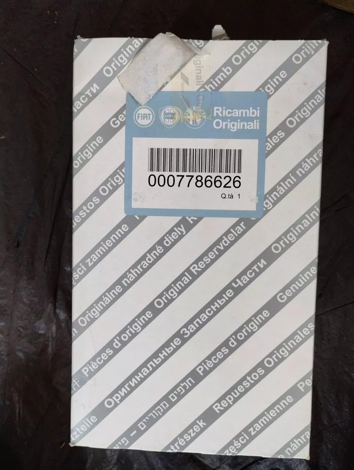 Genuine Fiat filter No: 7786626
