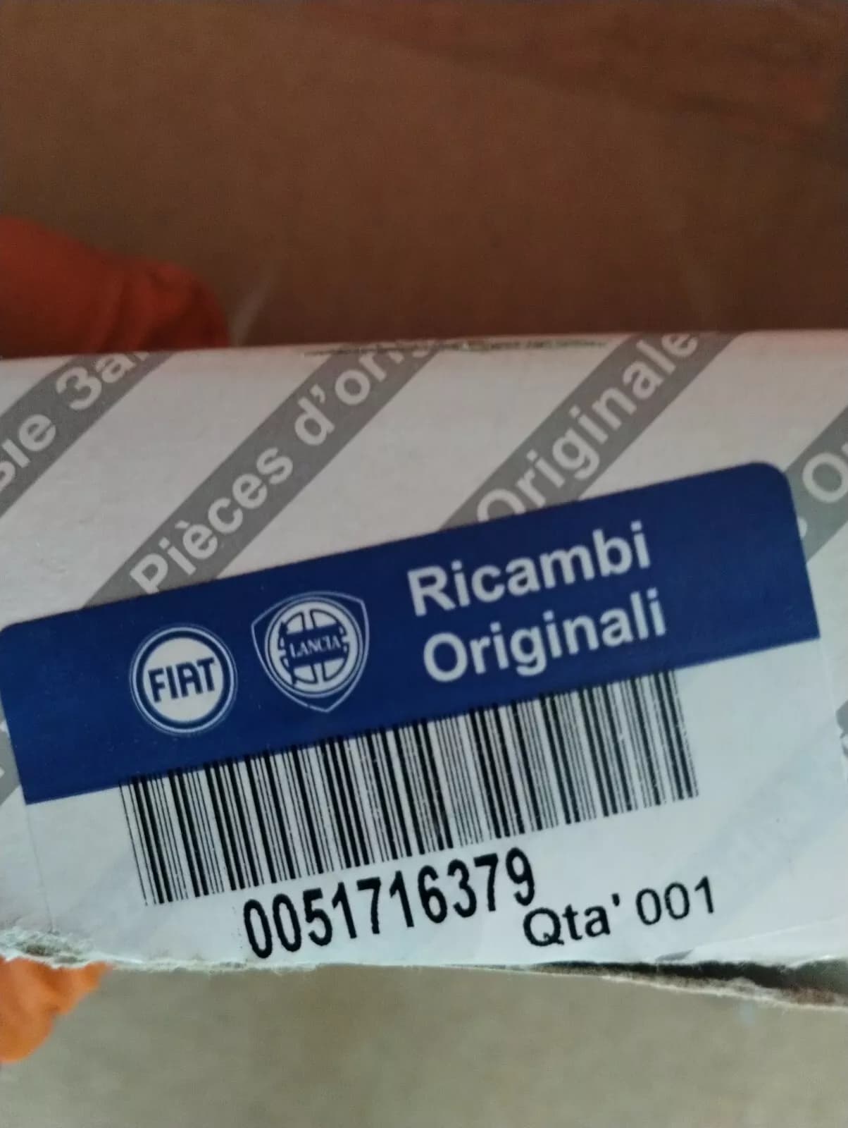 Genuine Fiat WHEEL HUB CAP No: 51716379