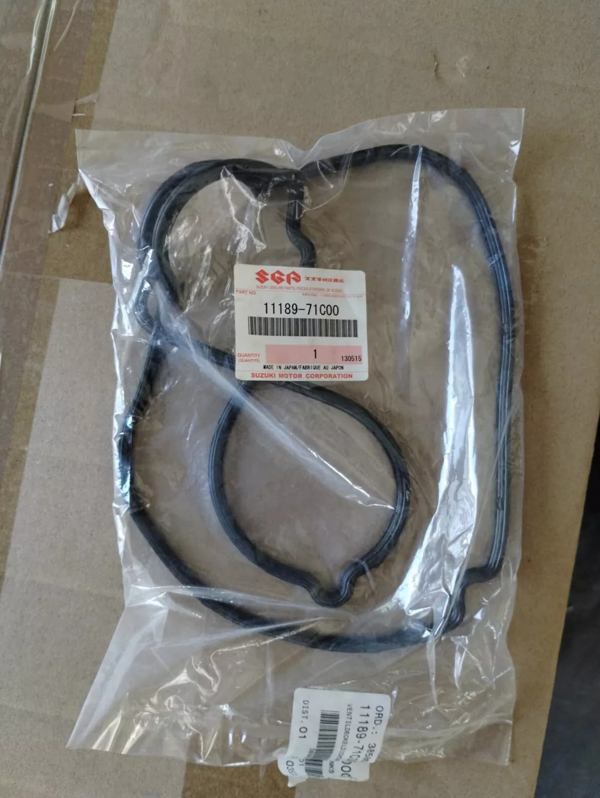 Genuine SUZUKI Seal No: 11189-71C00