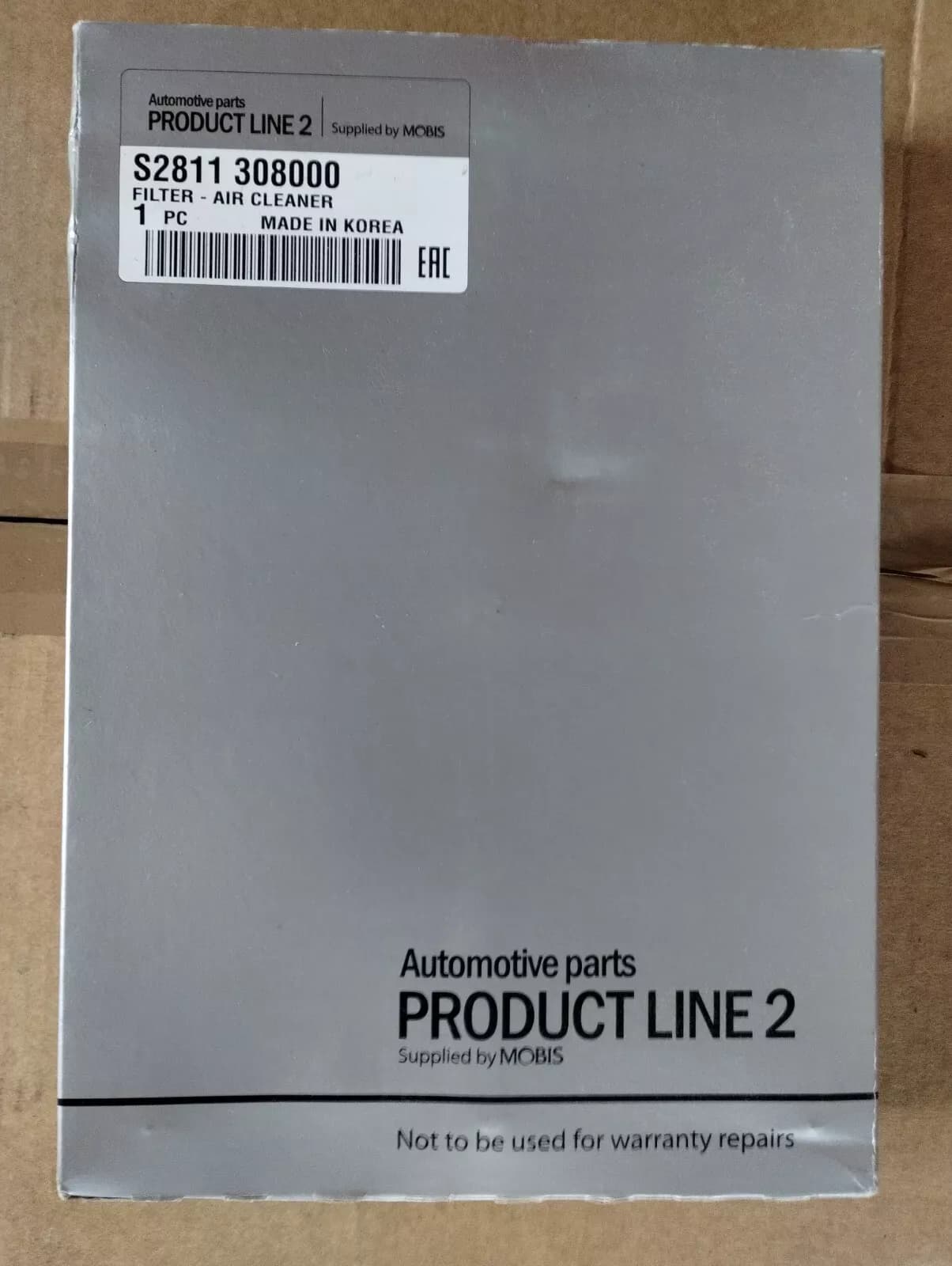Mobis original Hyundai, Kia filter No: S2811308000