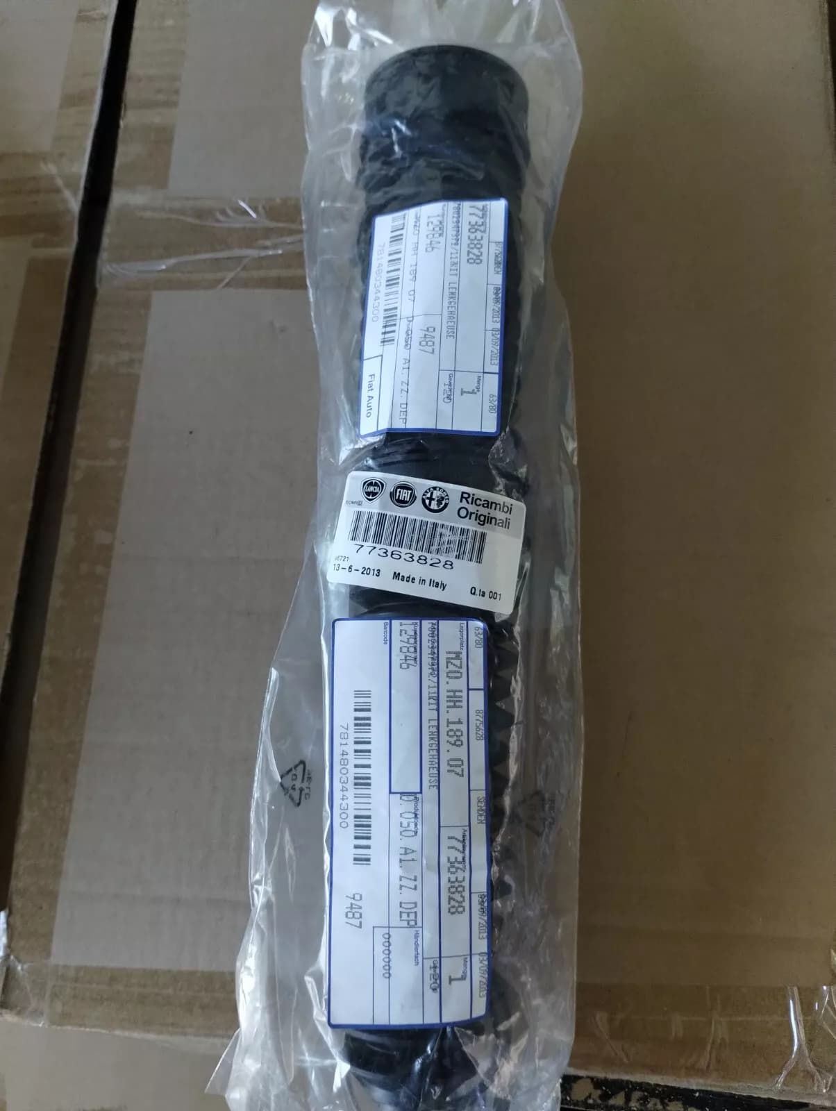 Genuine Fiat KIT STEERING BOX Collar No: 77363828