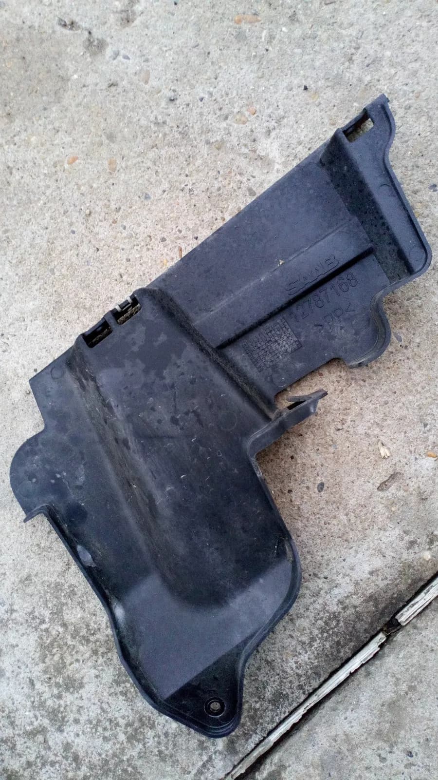 SAAB 9-3 front bumper lower cover part no:12787168 year:2003-07