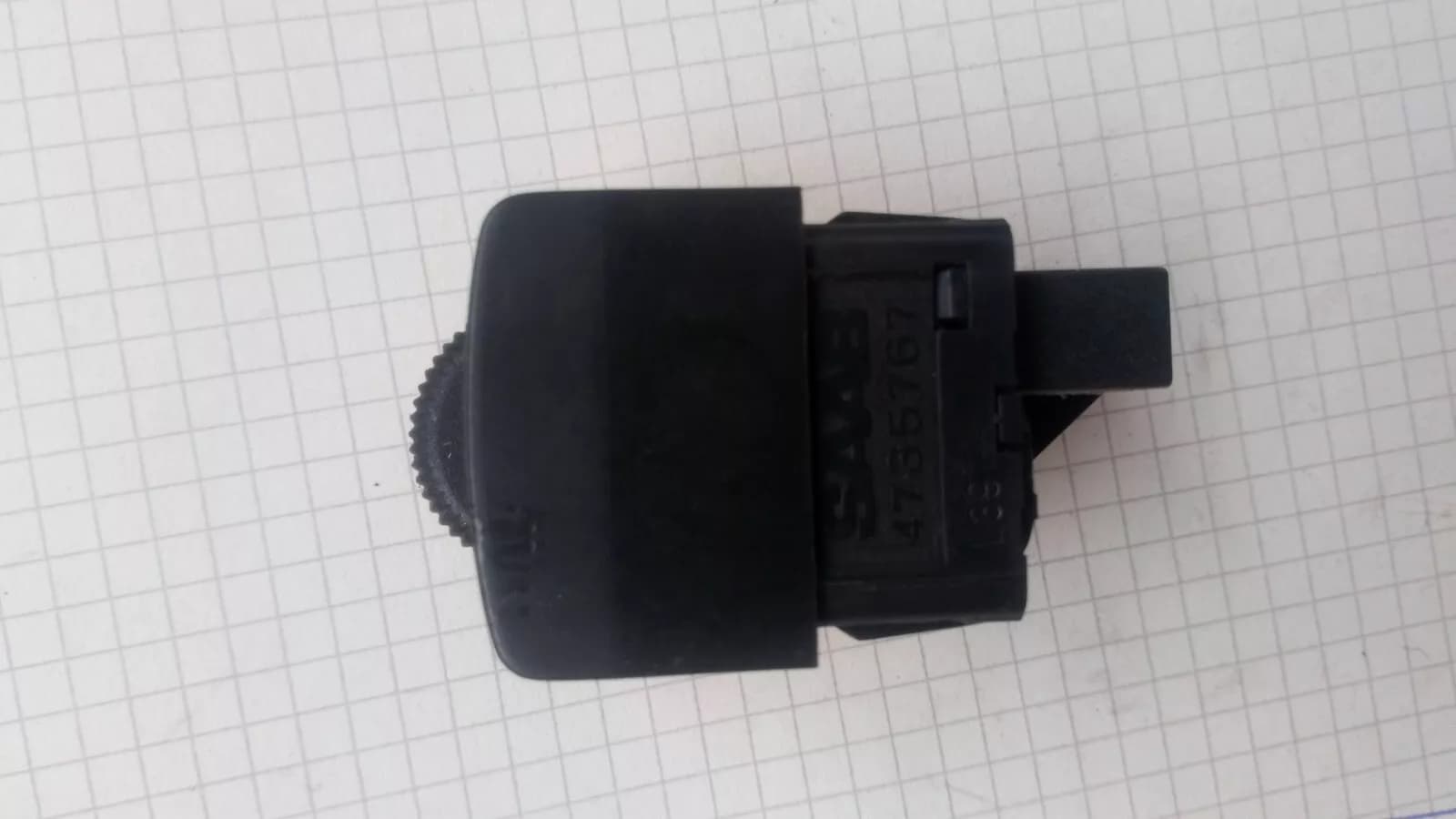 SAAB 9-3 Dimmer switch Part no:4735767