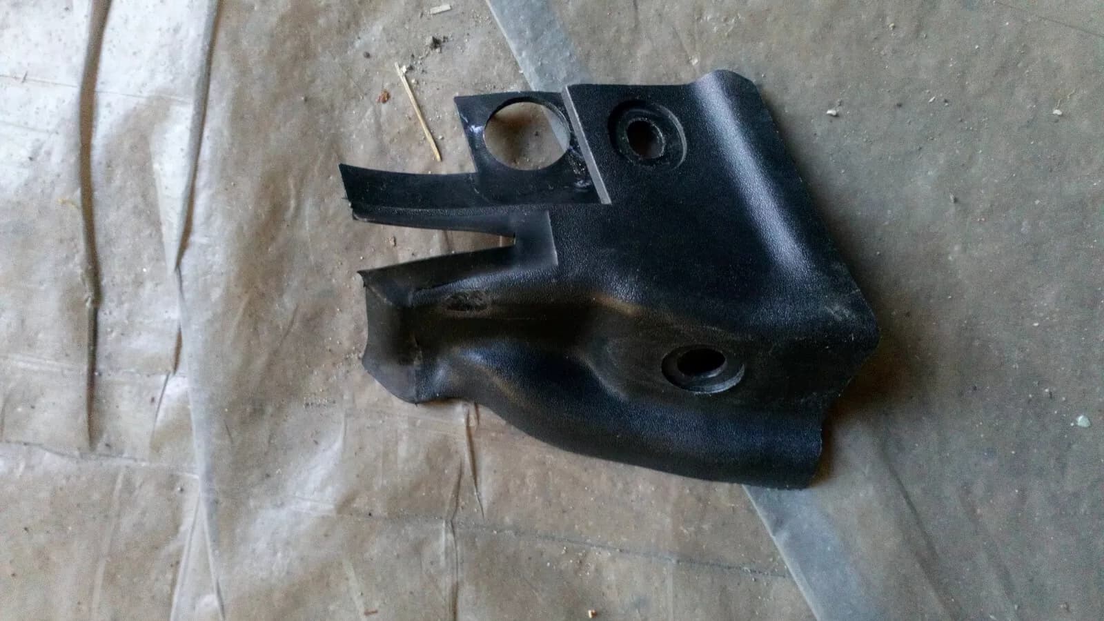 SAAB 9-3, 900NG Convertible pillar cover right part no:4370128 year:1994-2003