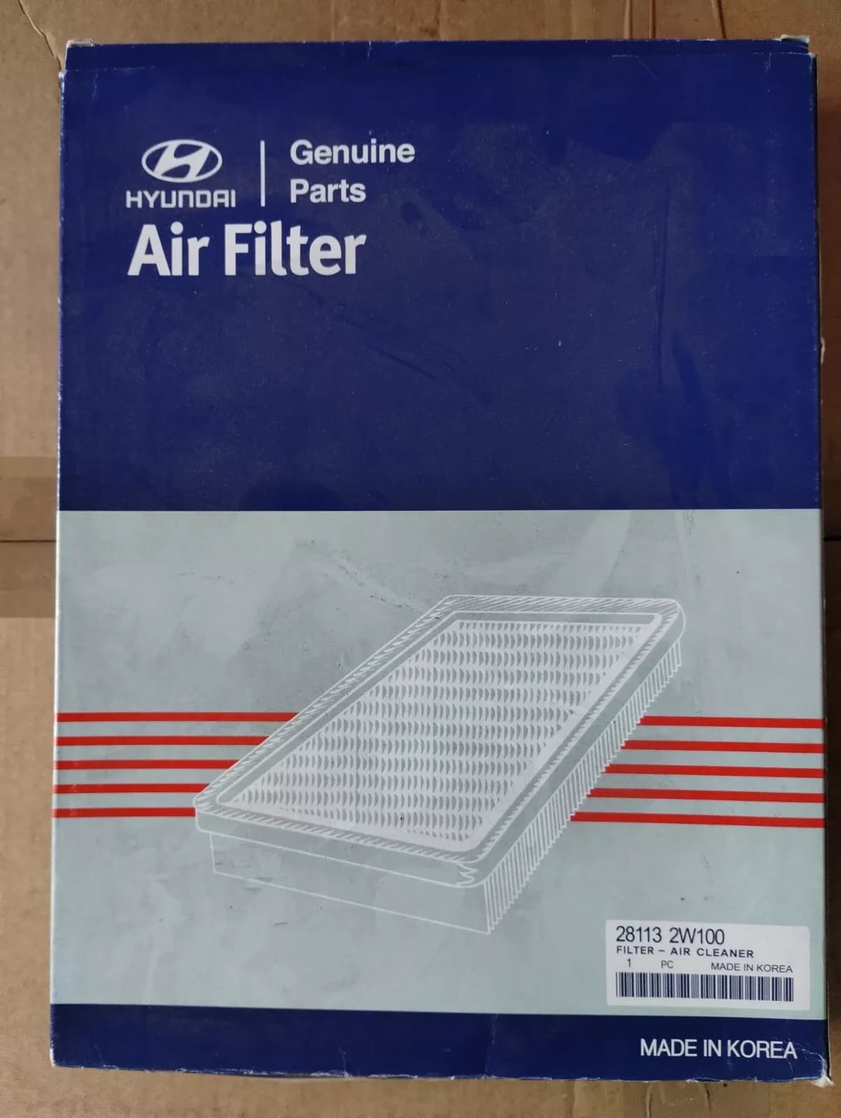 HYUNDAI Original Air FILTER No : 281132W100