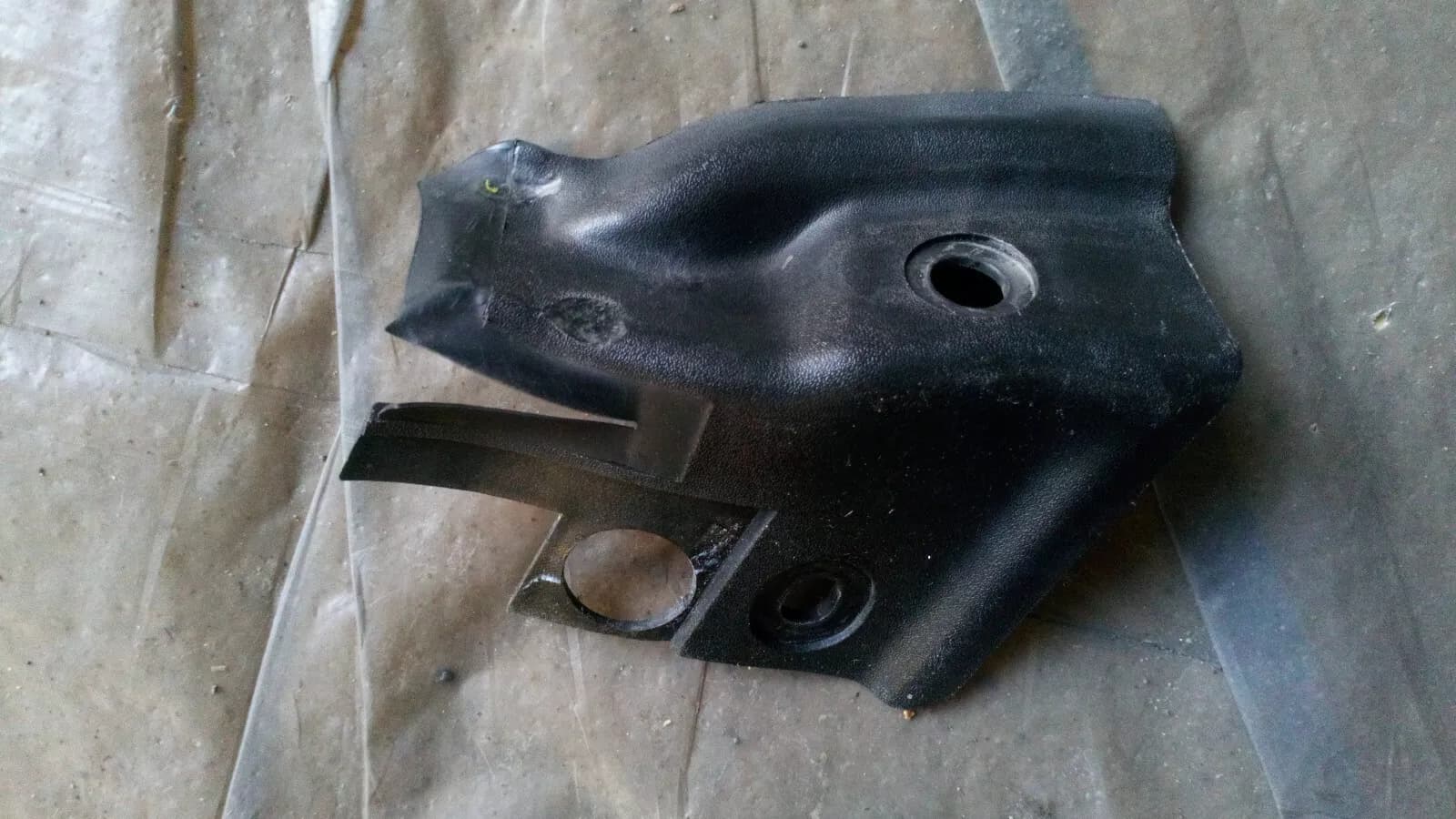 SAAB 9-3, 900NG Convertible pillar cover left part no:4370110 year:1994-2003