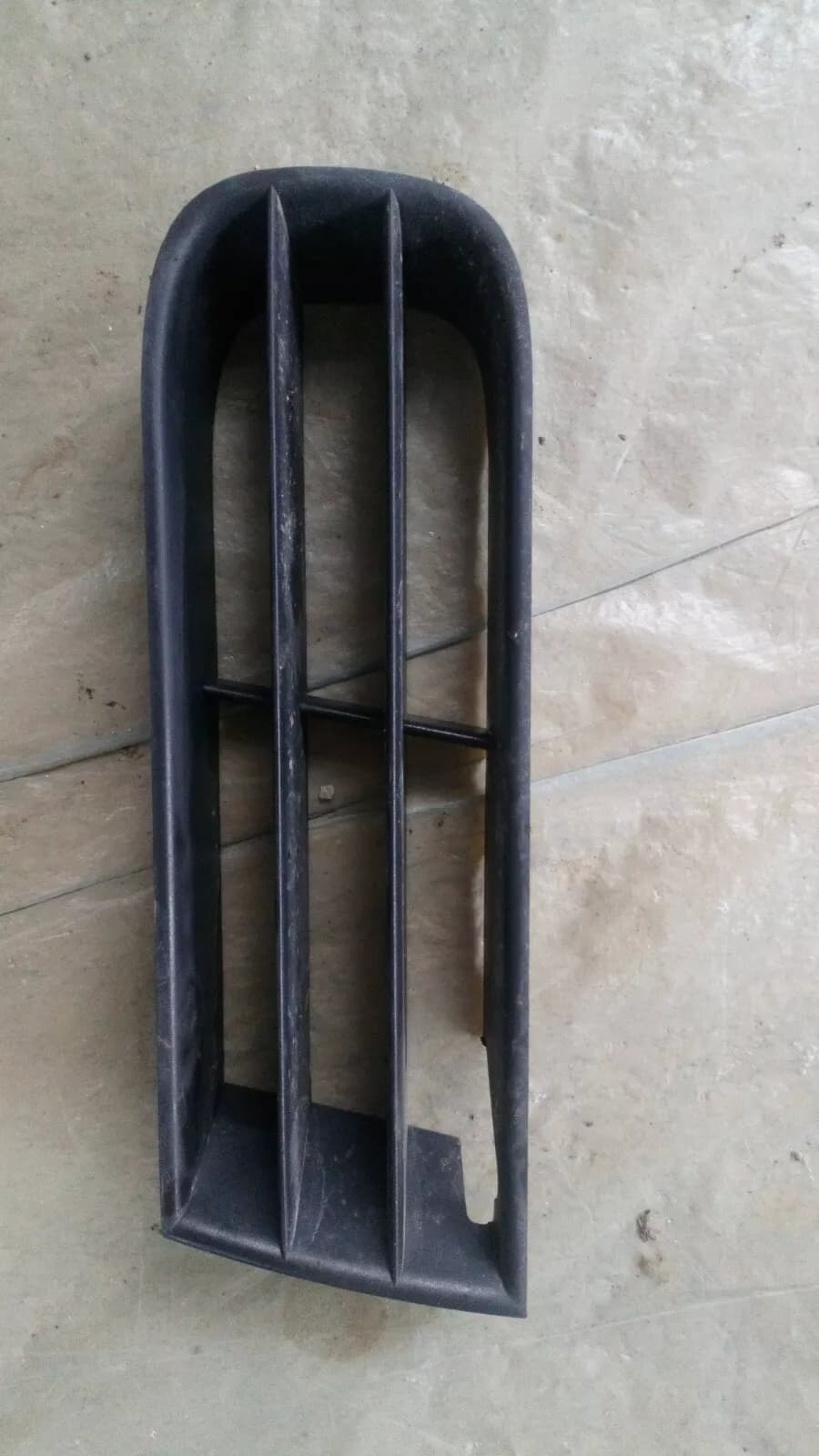 Saab 9-3 original bumper grill front left, bottom year:1998-2003