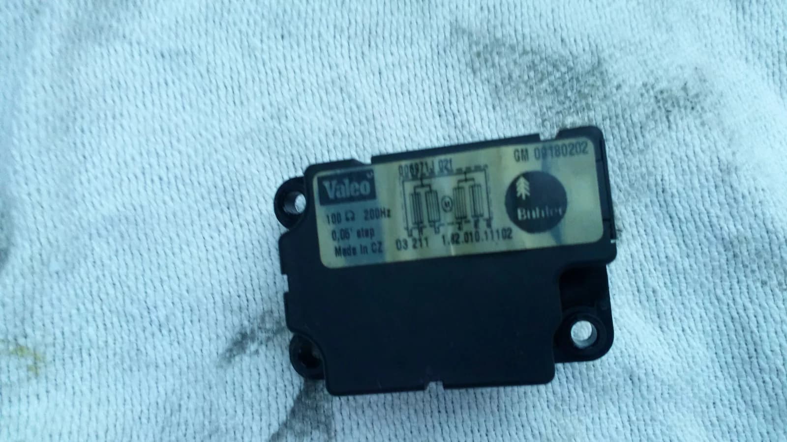 SAAB 9-3 servomotor Teilenr:09180202 Bj:2003-