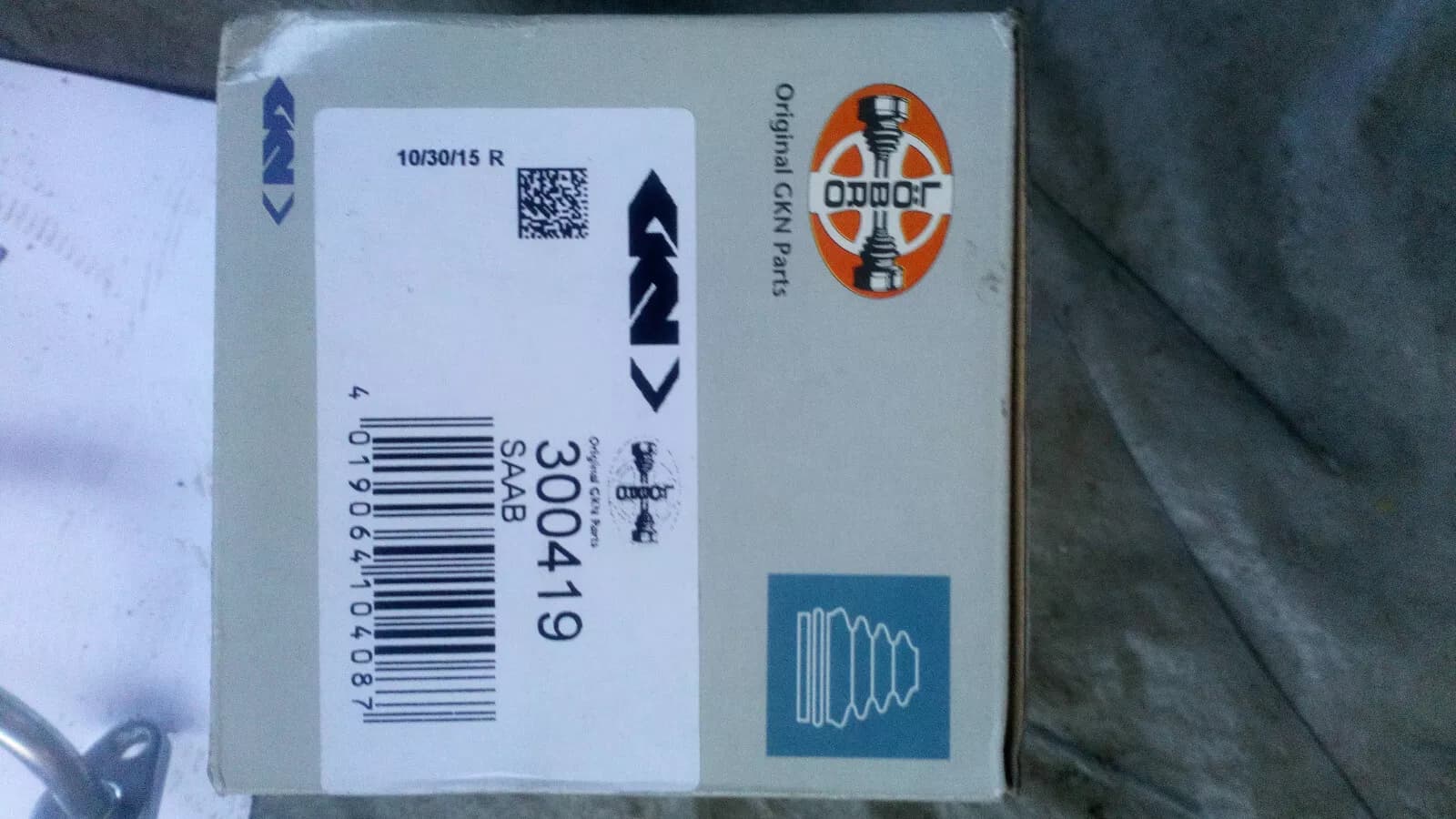 Saab 900, 9000 Löbro 300419 Drive-axle boot outer no:8993628, 8961864