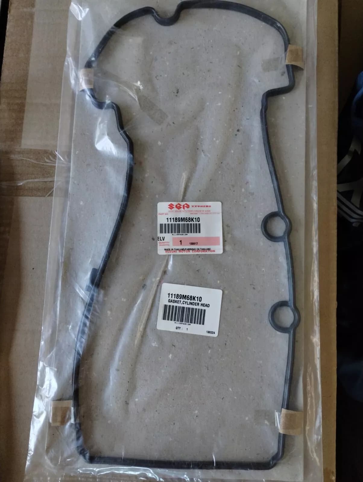 Genuine SUZUKI Seal No : 11189M68K10