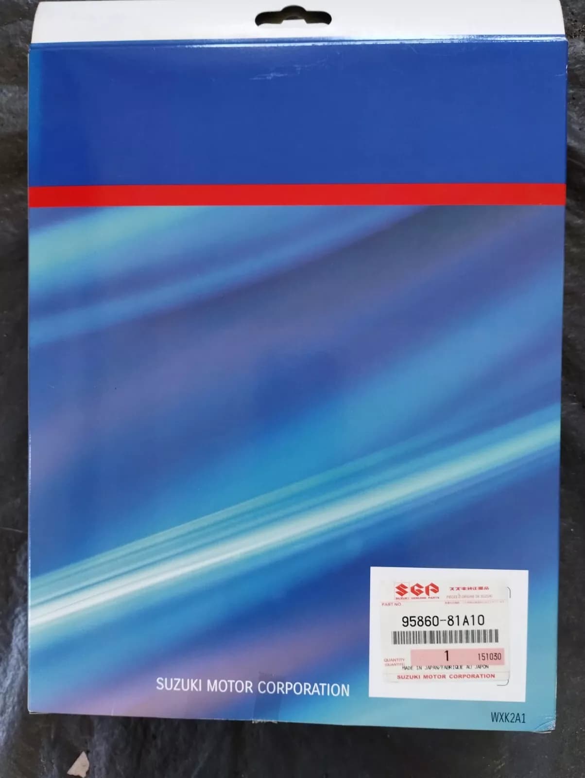 SUZUKI original filter No: 95860-81A10