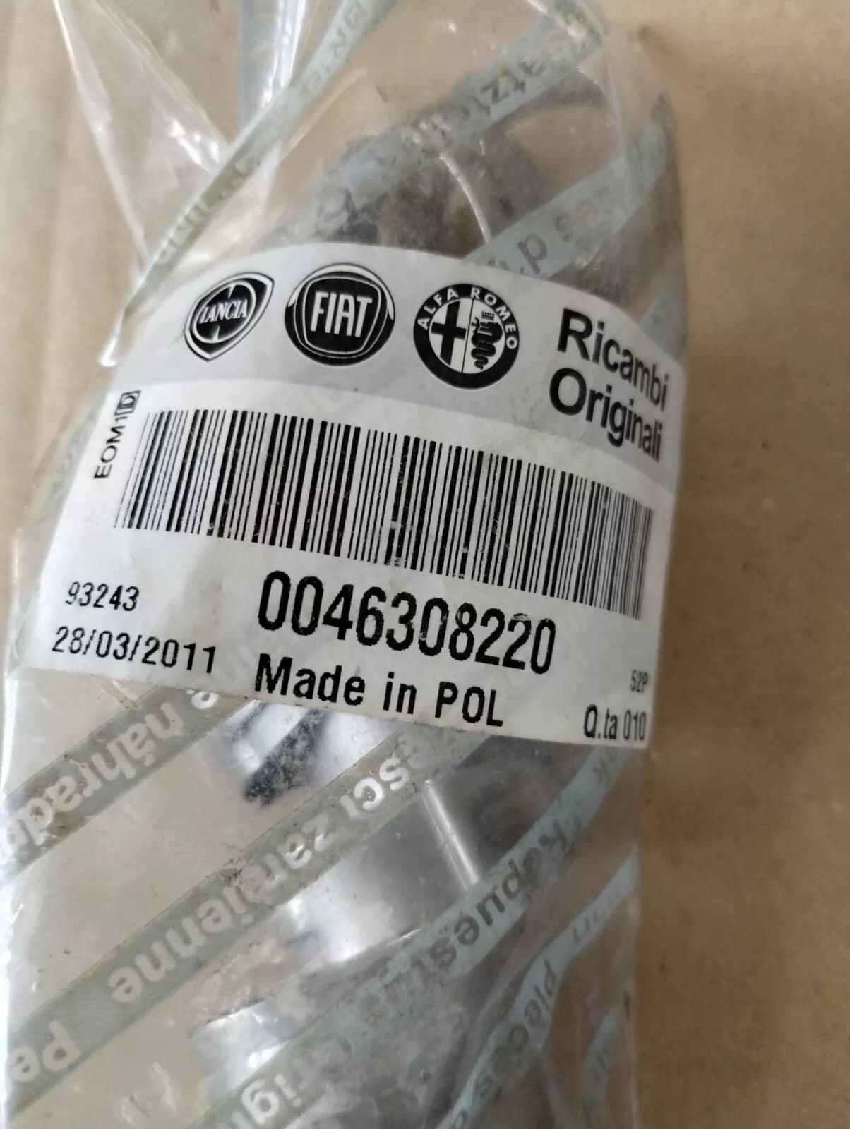 Genuine Fiat collar 10 pcs No: 46308220