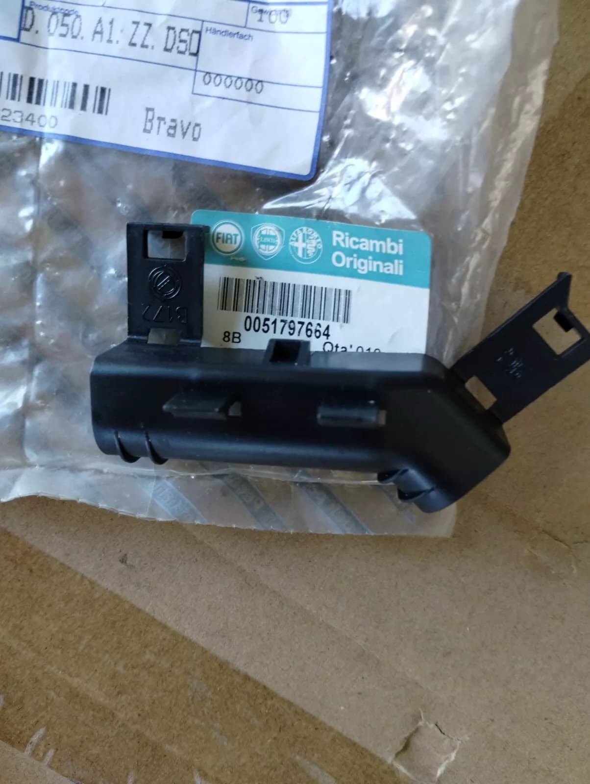 Genuine Fiat, Lancia, Alfa Romeo, Clip 10 pcs No: 51797664