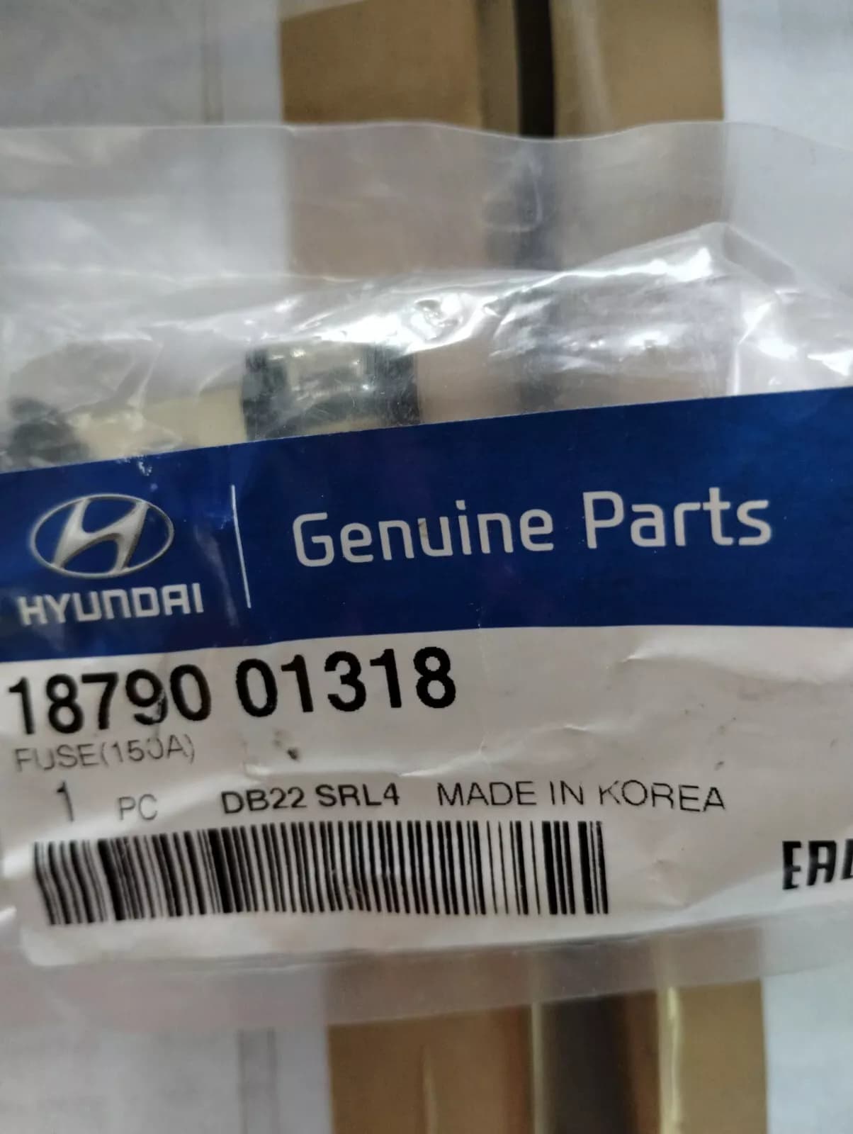 Genuine Hyundai, FUSE(150A) 1 pcs Nr: 1879001318