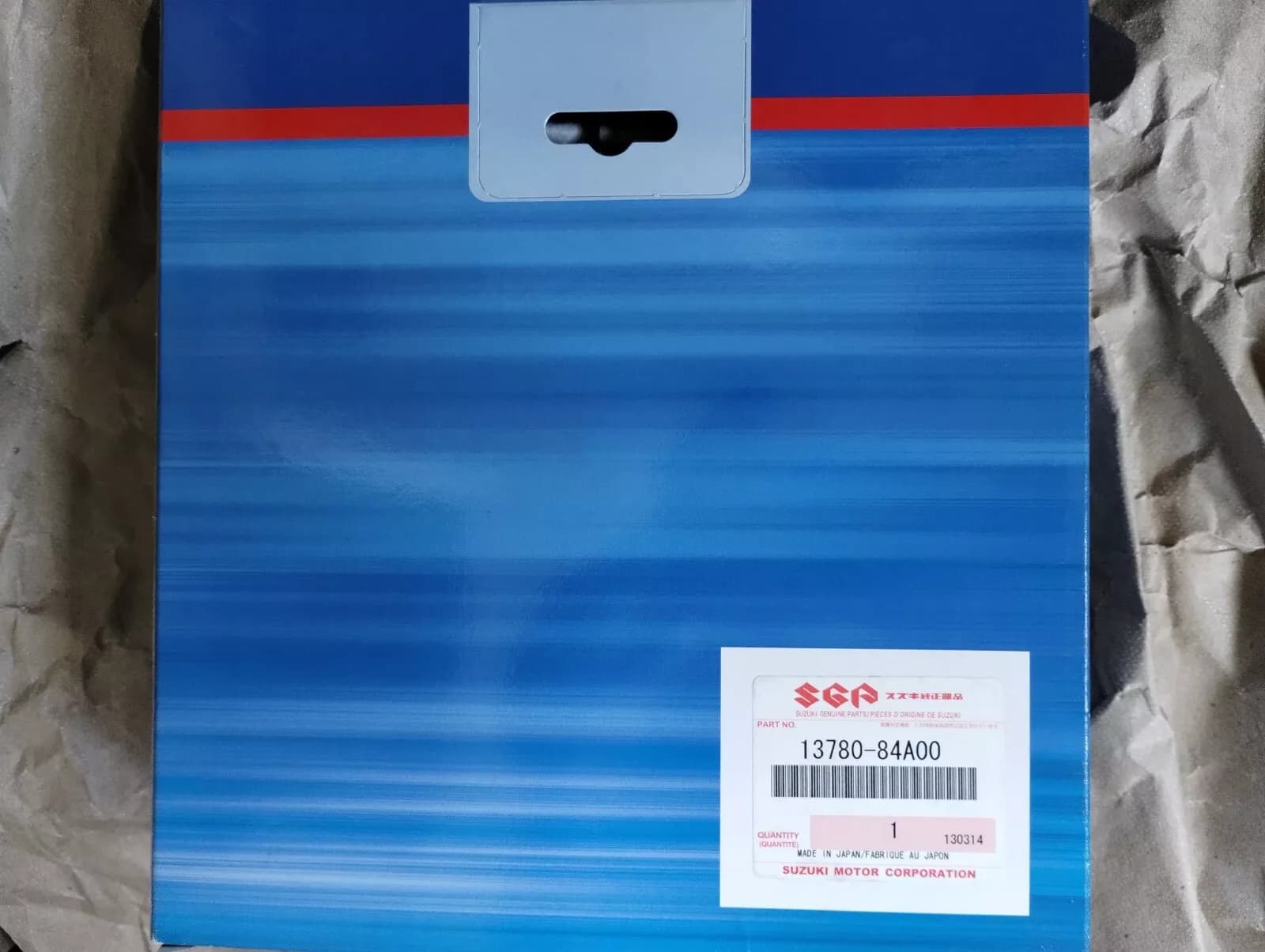 Genuine Suzuki Filter No: 13780-84A00