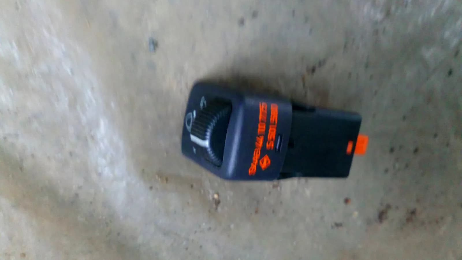 Saab 9-3, 900NG headlight adjustment switch part no:4410775 year:1994-03