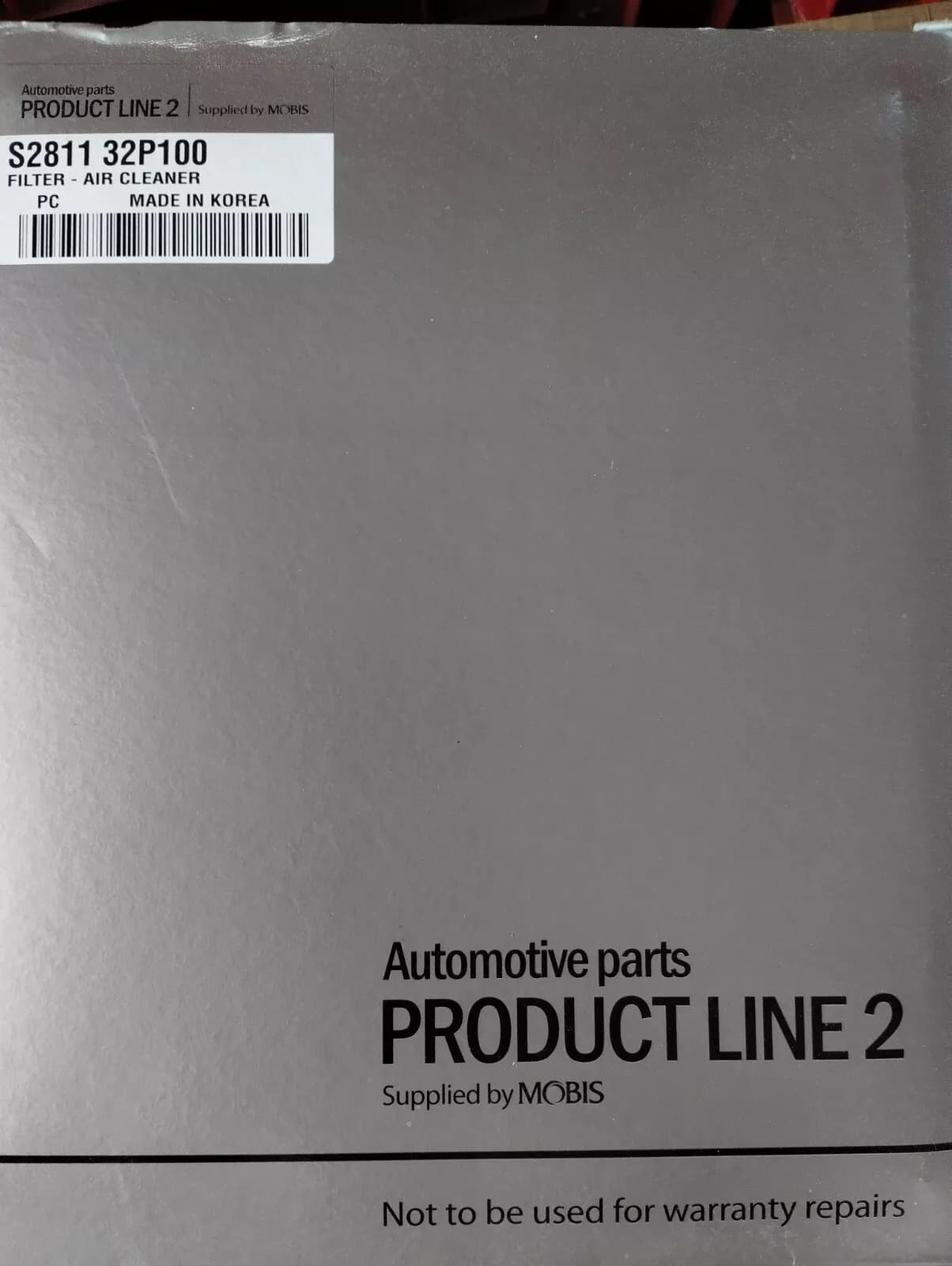 Mobis Original Hyundai, Kia filter No : S281132P100
