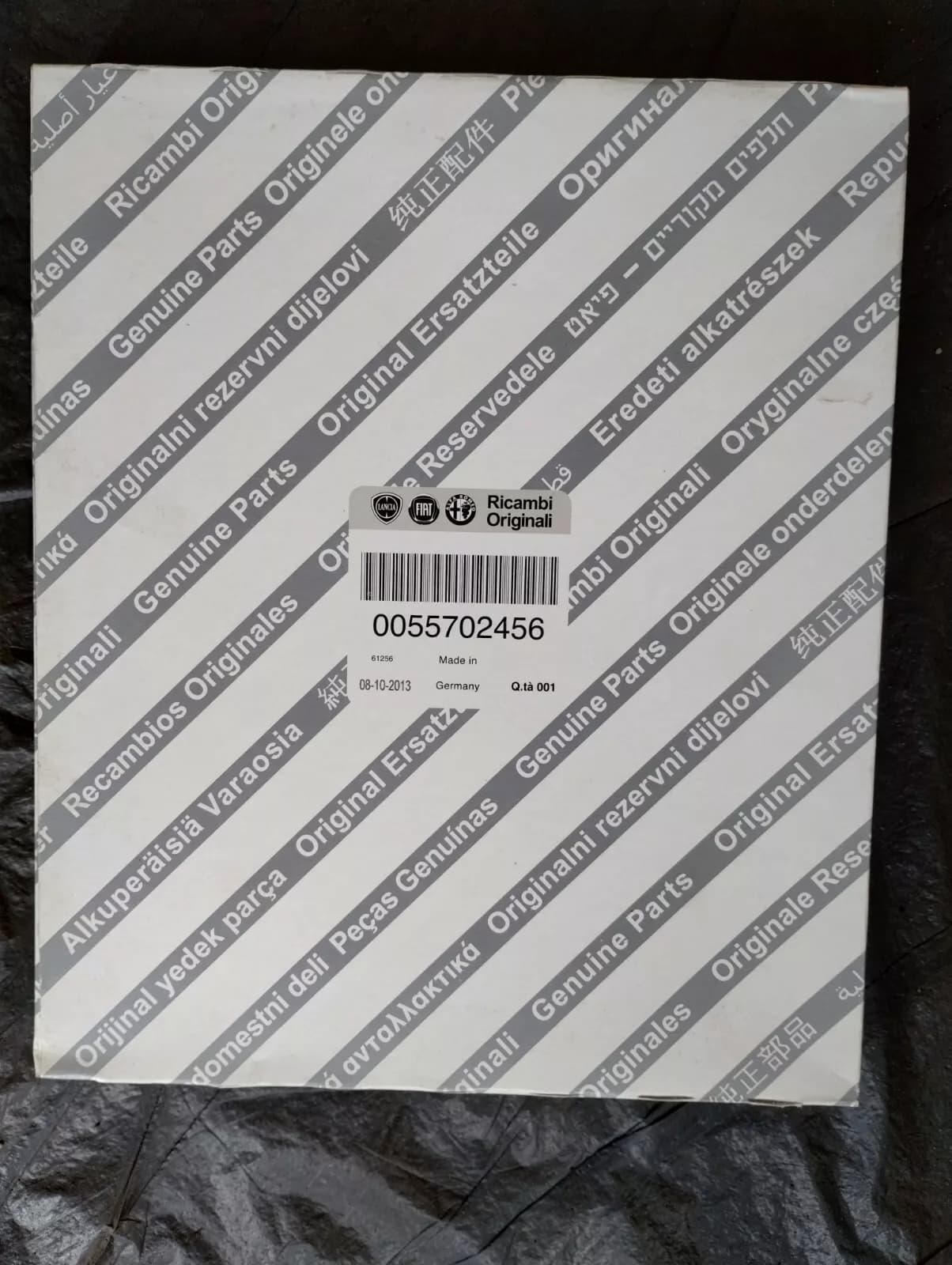 Genuine Fiat Filter No: 55702456