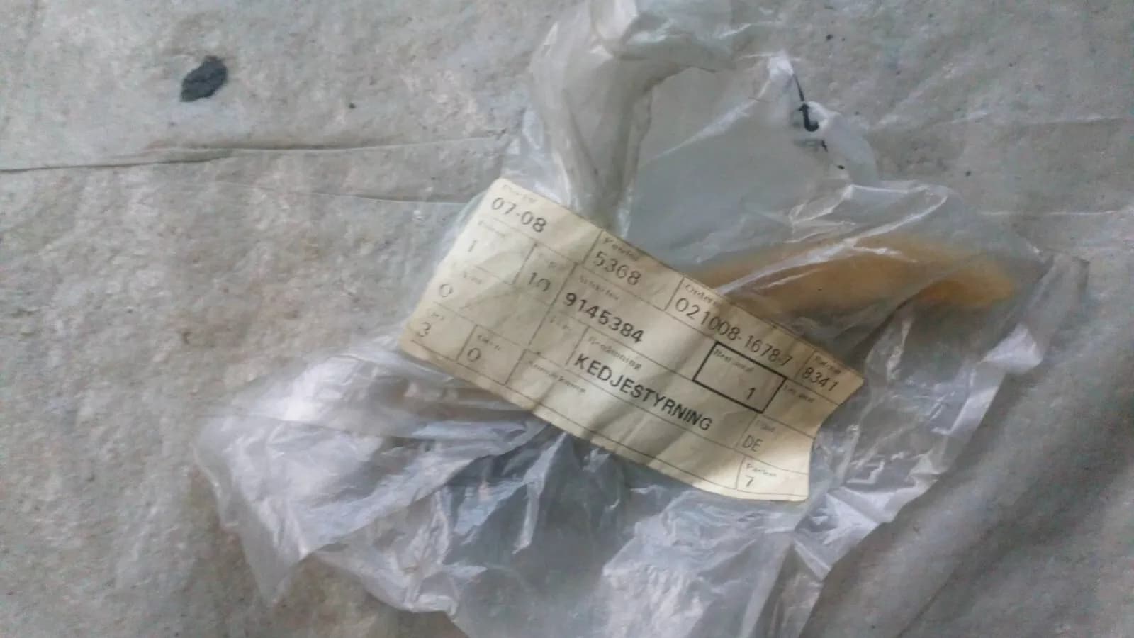 SAAB 900NG, 9000, 9-3, 9-5 Chain Guide no:9145384