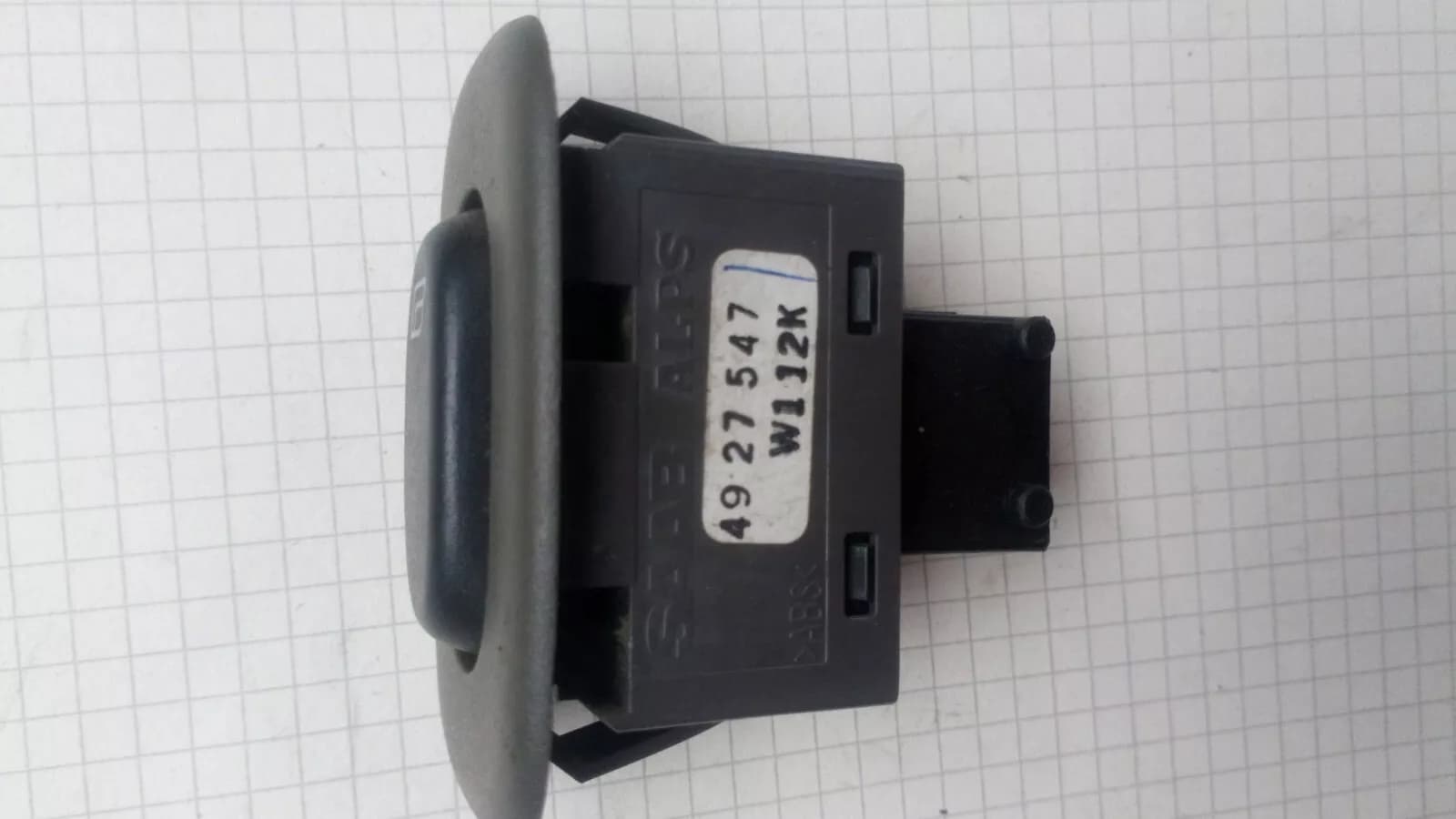 SAAB 9-5 Window switch no:4927547