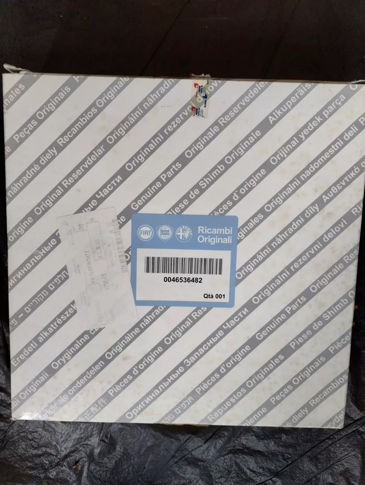 Genuine Fiat Filter No : 46536482