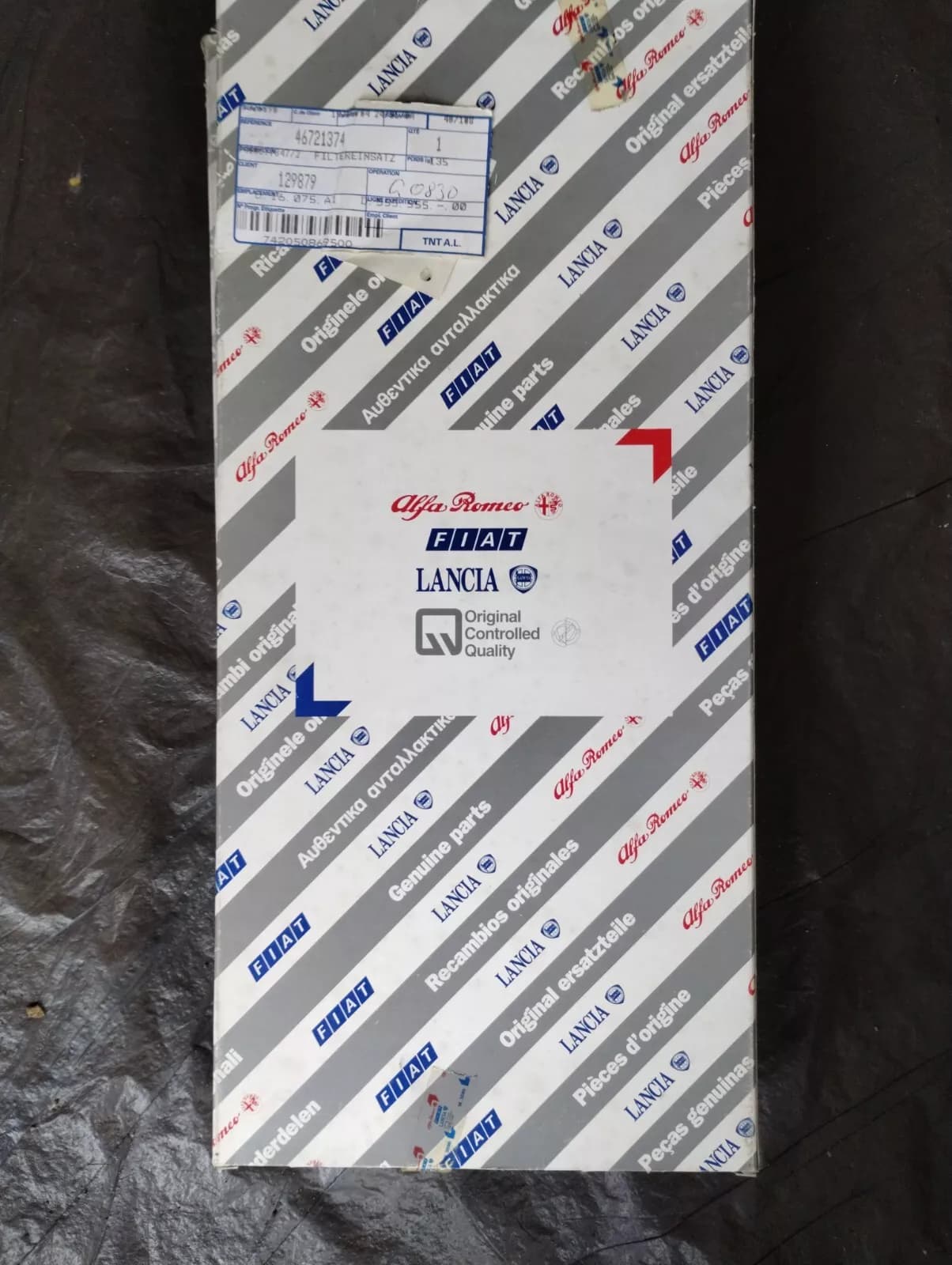 Genuine Fiat Filter No: 46721374