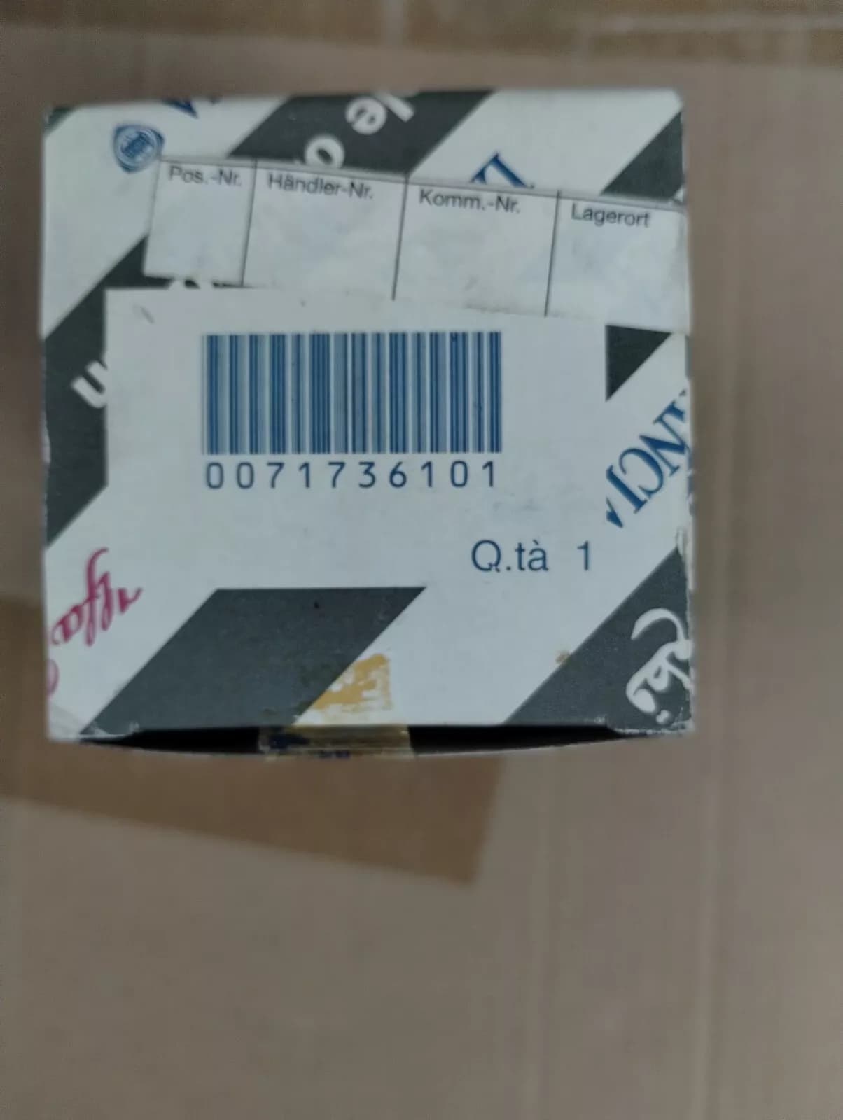 Genuine FIAT, filter Nr: 71736101