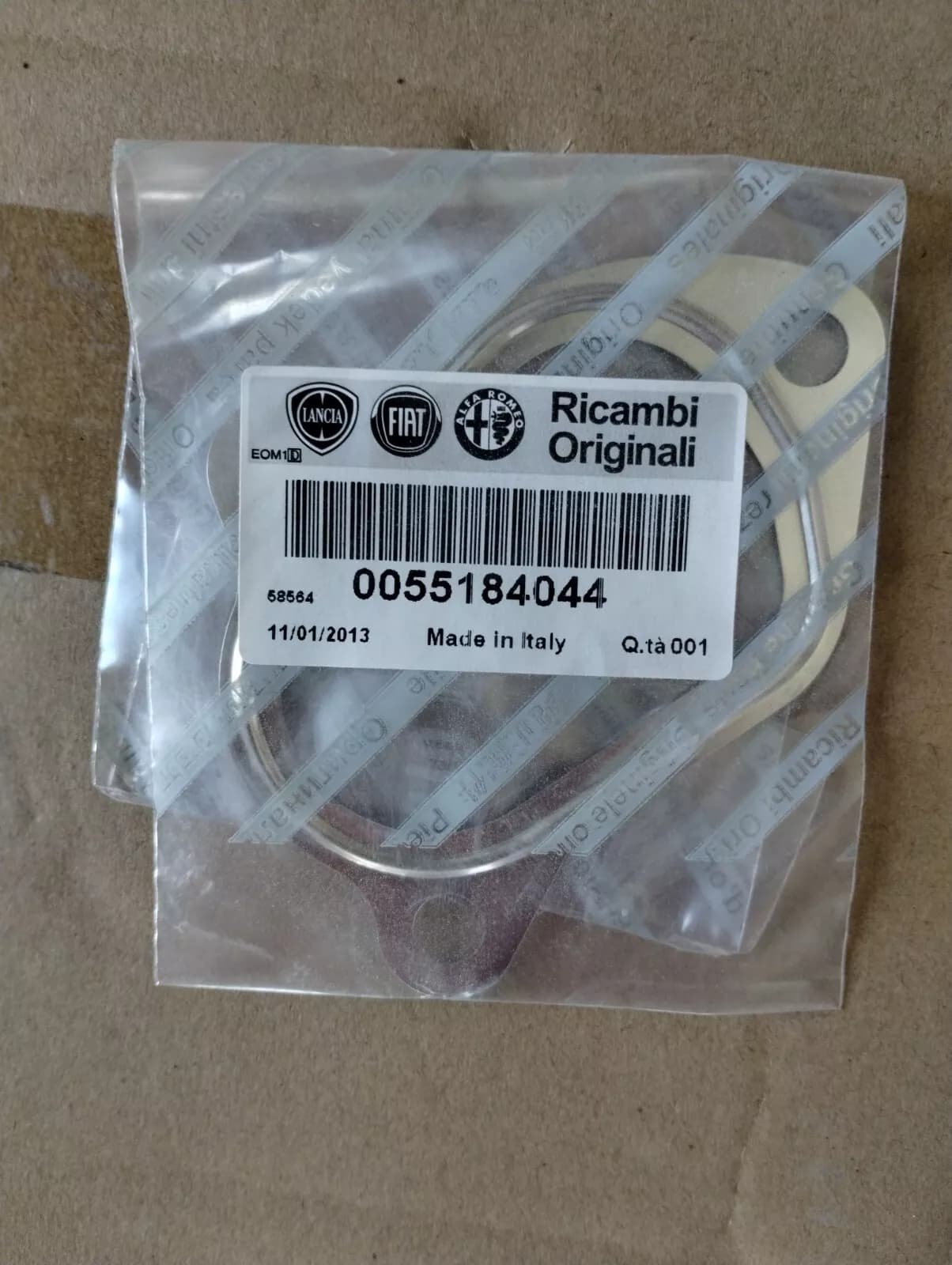 Genuine Fiat, Alfa Romeo gasket No: 55184044