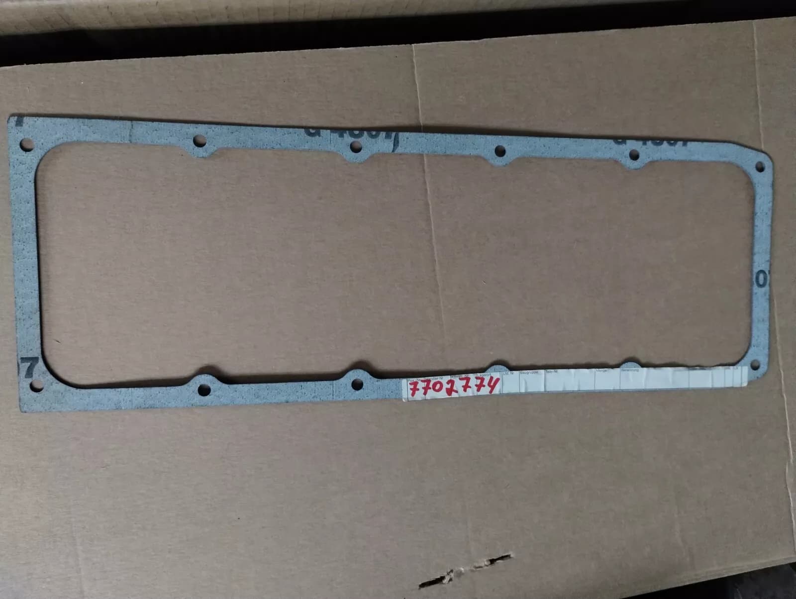Genuine Fiat, Lancia, Alfa Romeo, Gasket No: 7702774