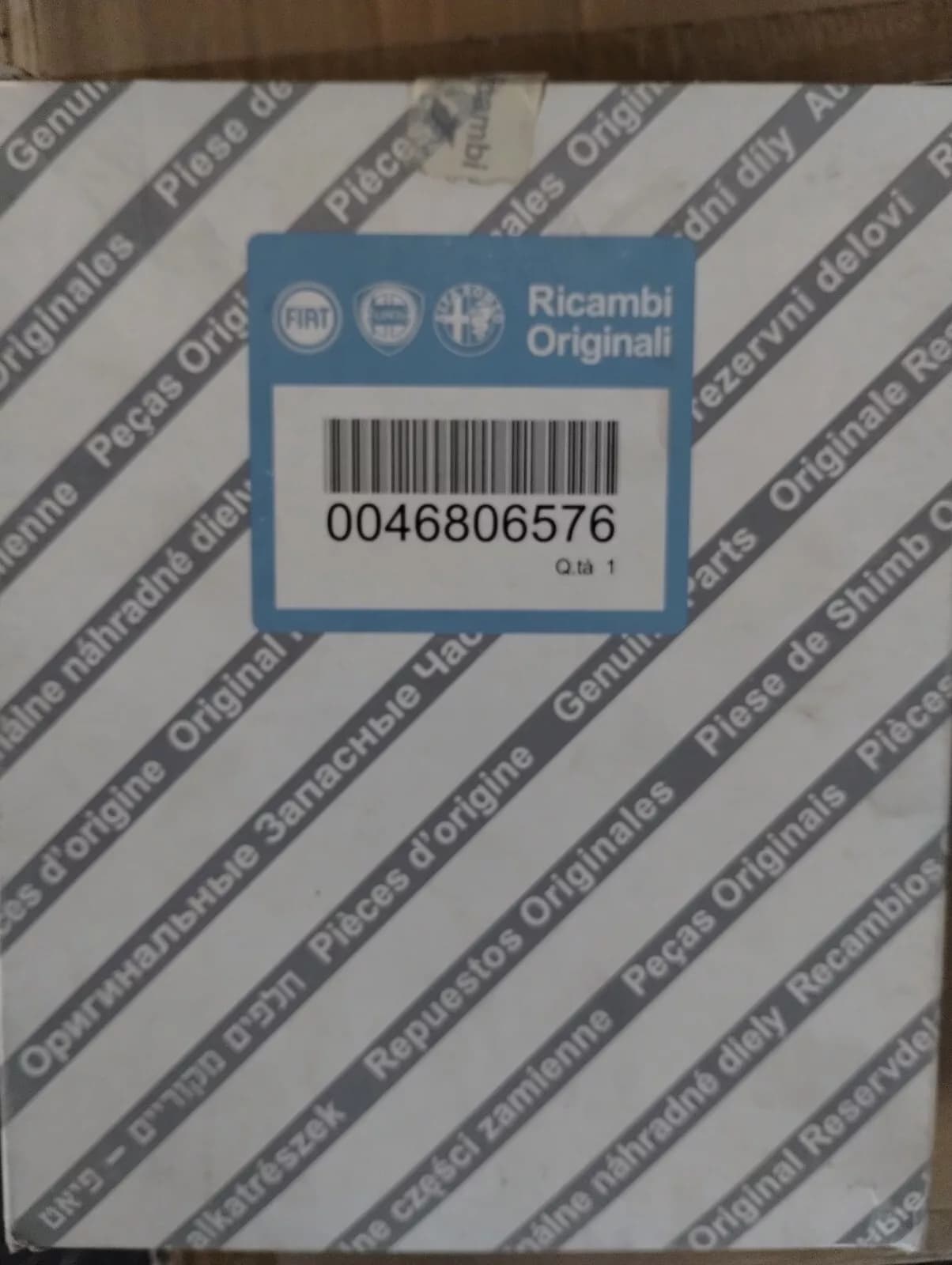 Genuine FIAT, Filter No: 46806576