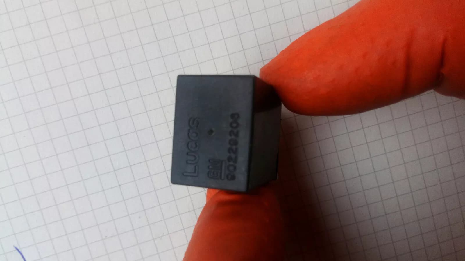 GM, Lucas Relay, Part No: 90229206