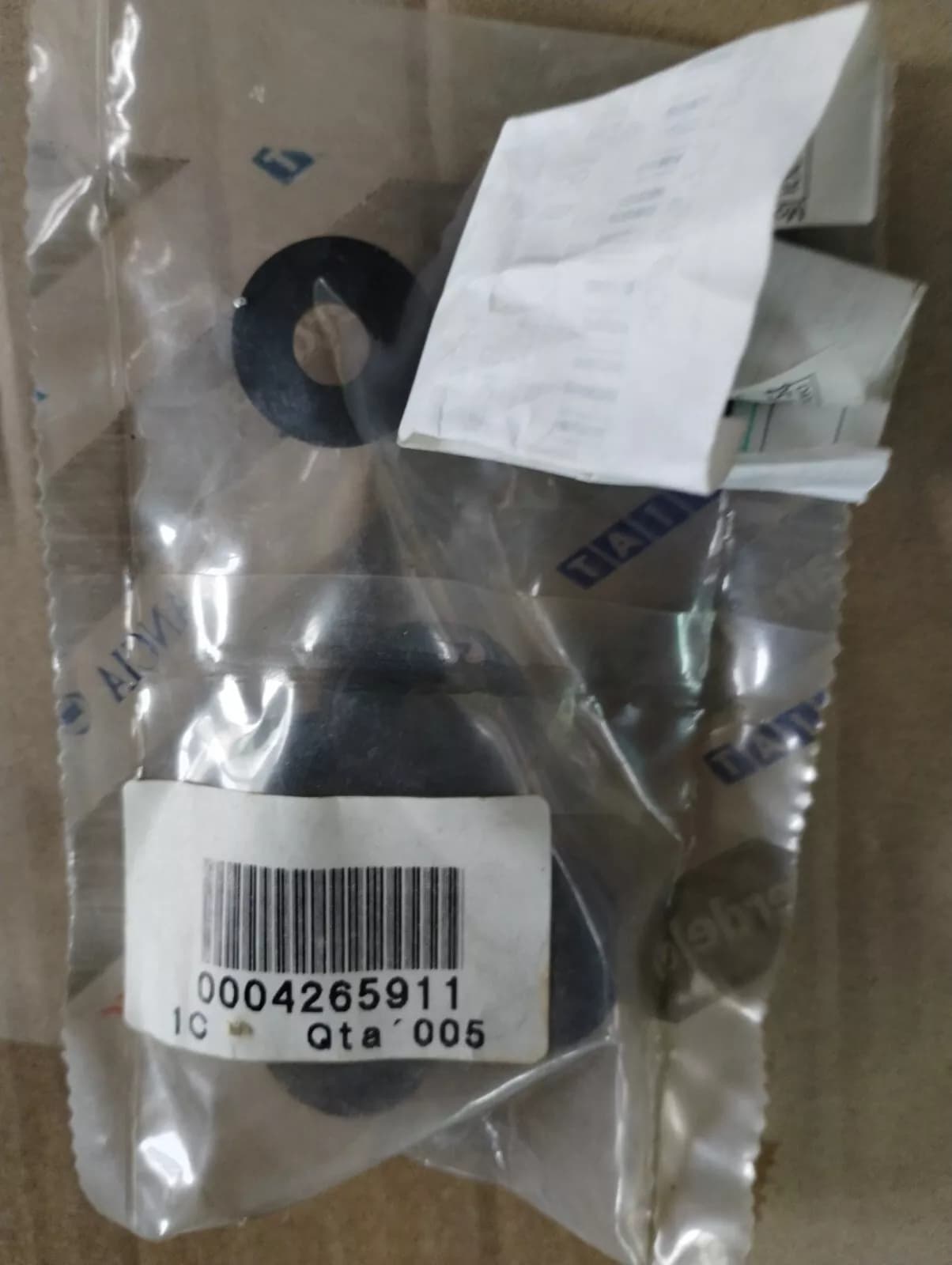 Genuine Fiat, Lancia Alfa Romeo, RUBBER RING No: 4265911