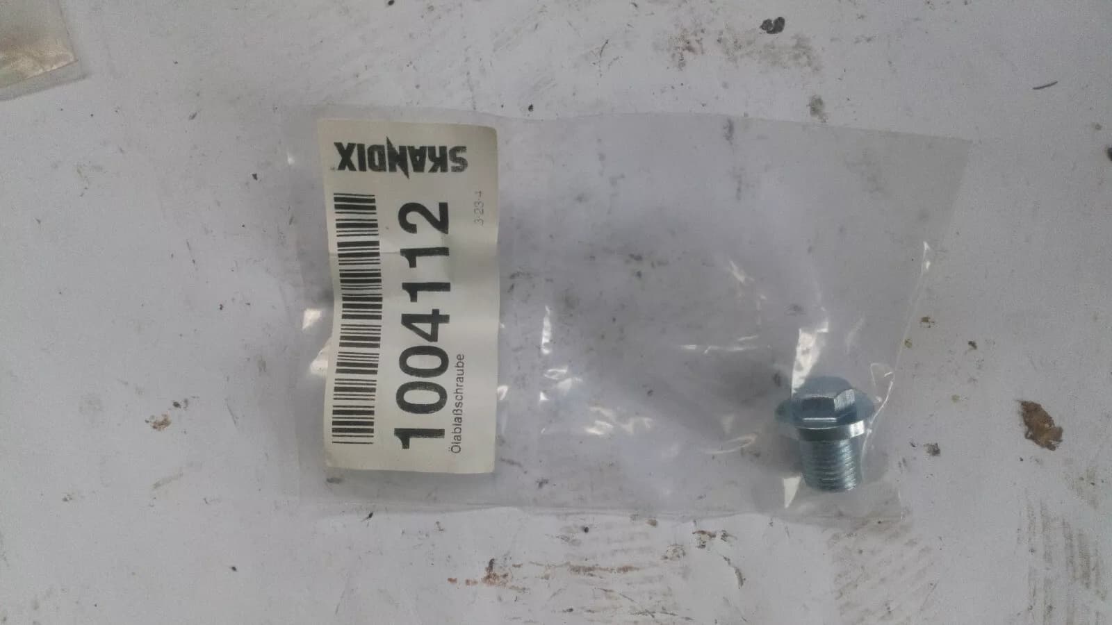 Saab 900 oil drain plug, no:8731762, 1004112