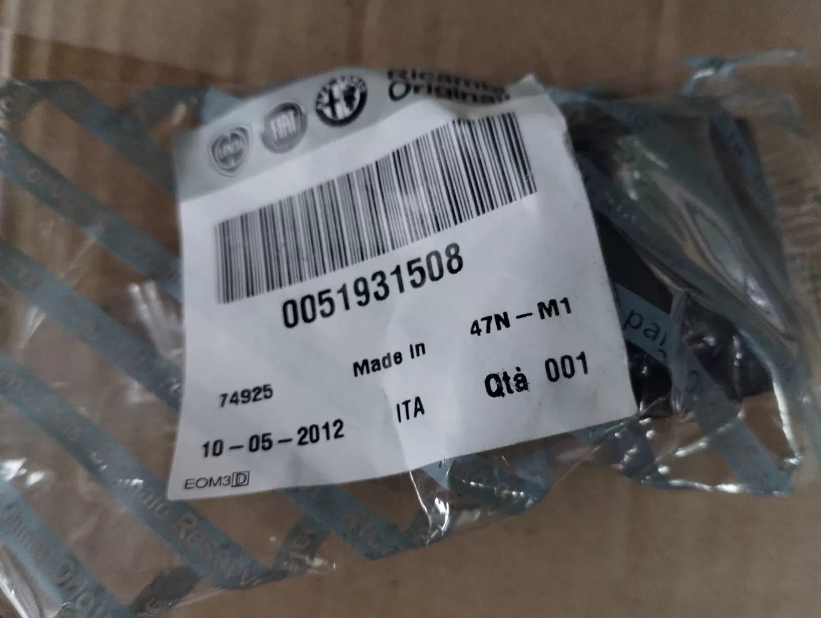 Genuine Fiat Panda Absorber headlamp No : 51931508