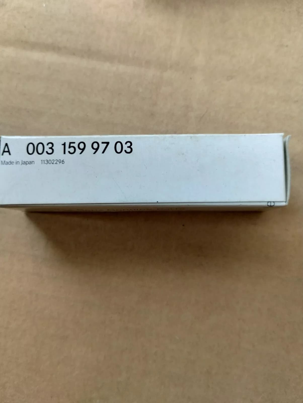 Genuine MERCEDES Spark plug No: A0031599703