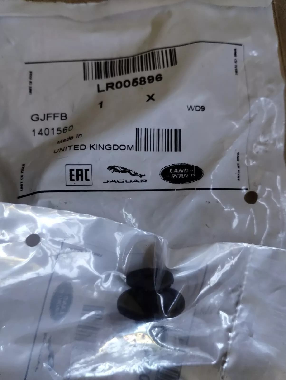 Genuine Jaguar, Land Rover Clip 8 pcs Nr: LR005896